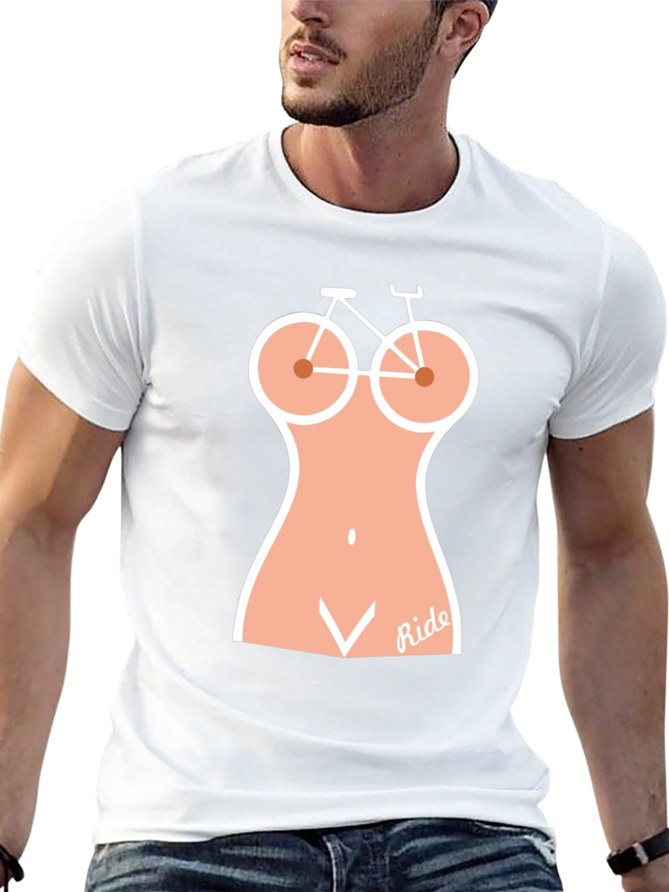 Ride Bicycle Themed T-Shirt