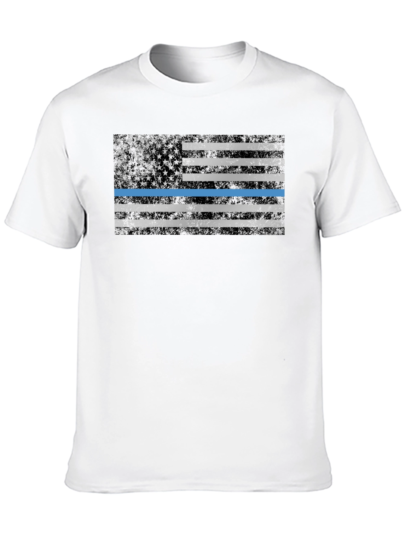 Thin Blue Line Flag T-Shirt