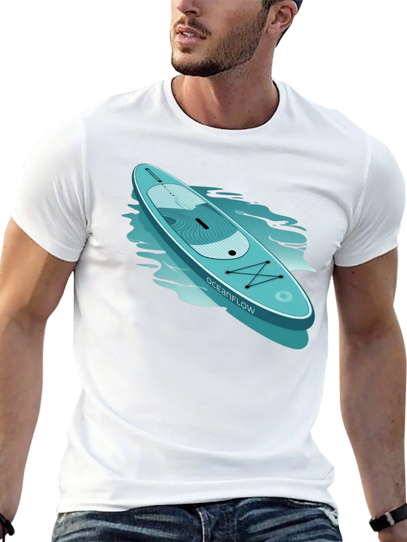 Oceanflow Paddleboard Graphic Tee