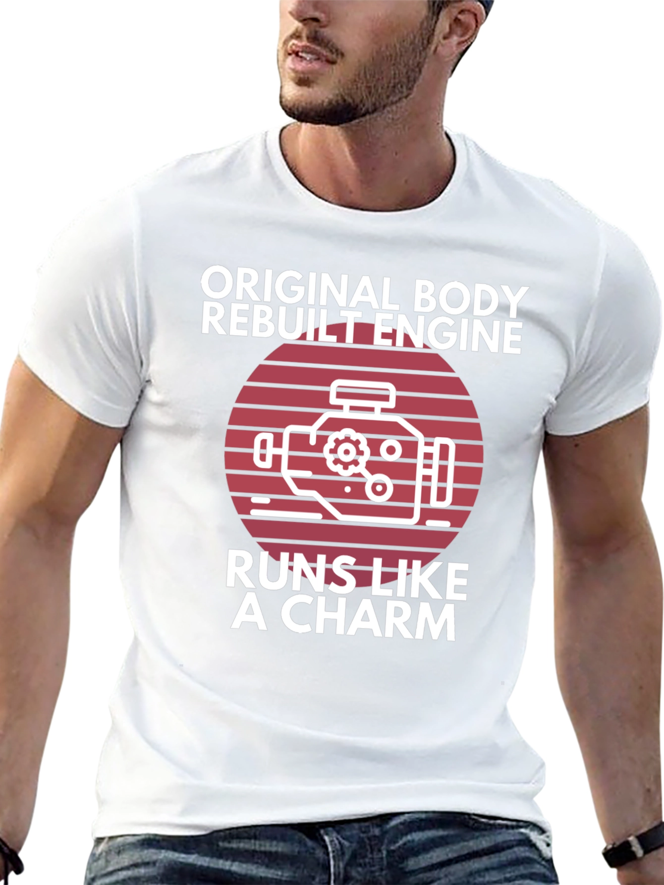 Original Body Rebuilt Engine T-Shirt