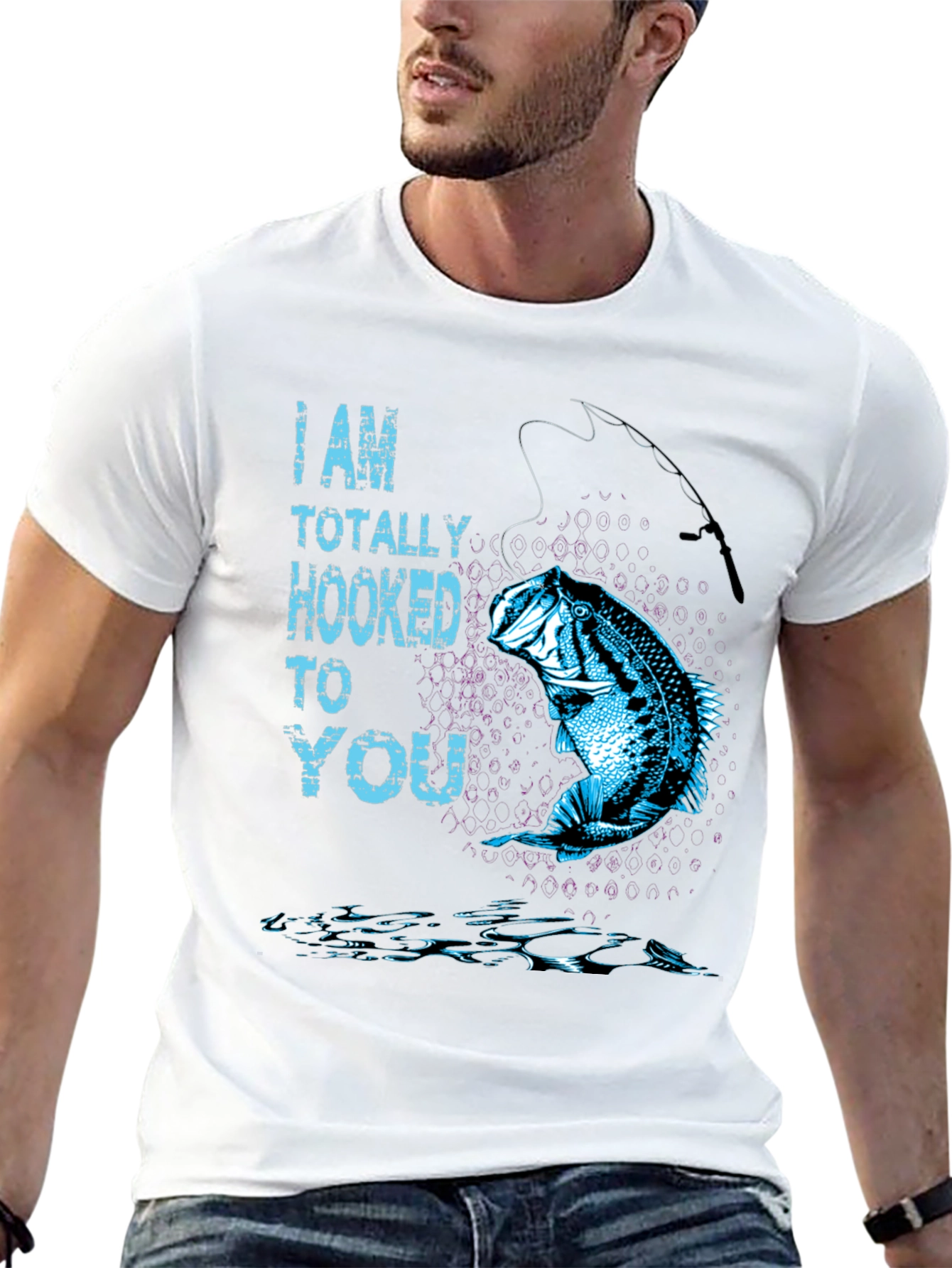 Hooked On You Fishing T-Shirt