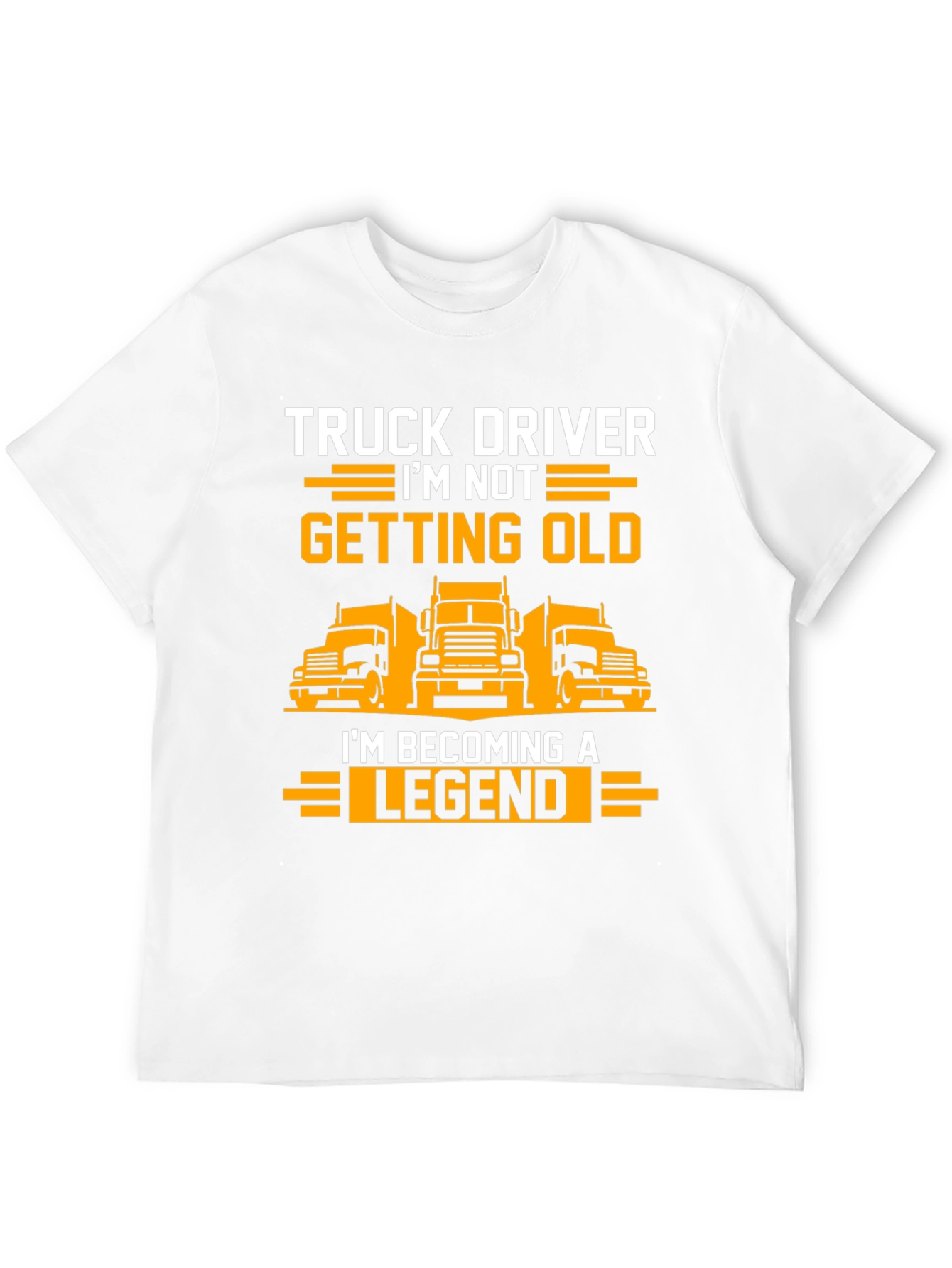 Truck Driver Legend T-Shirt - Black