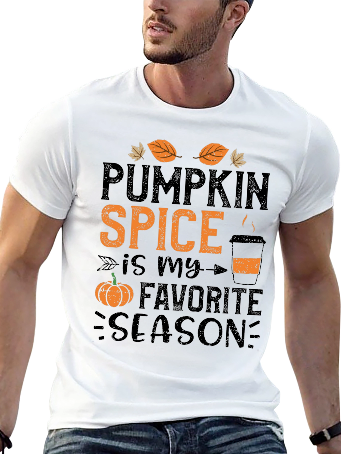 Pumpkin Spice Season Graphic Tee Fall Apparel