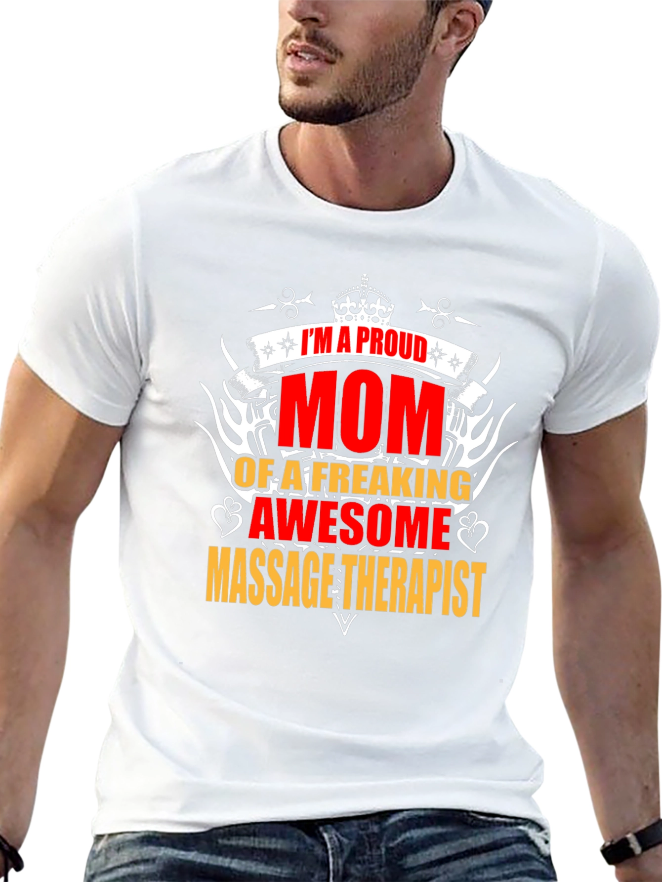 Proud Mom of Massage Therapist - Graphic T-Shirt