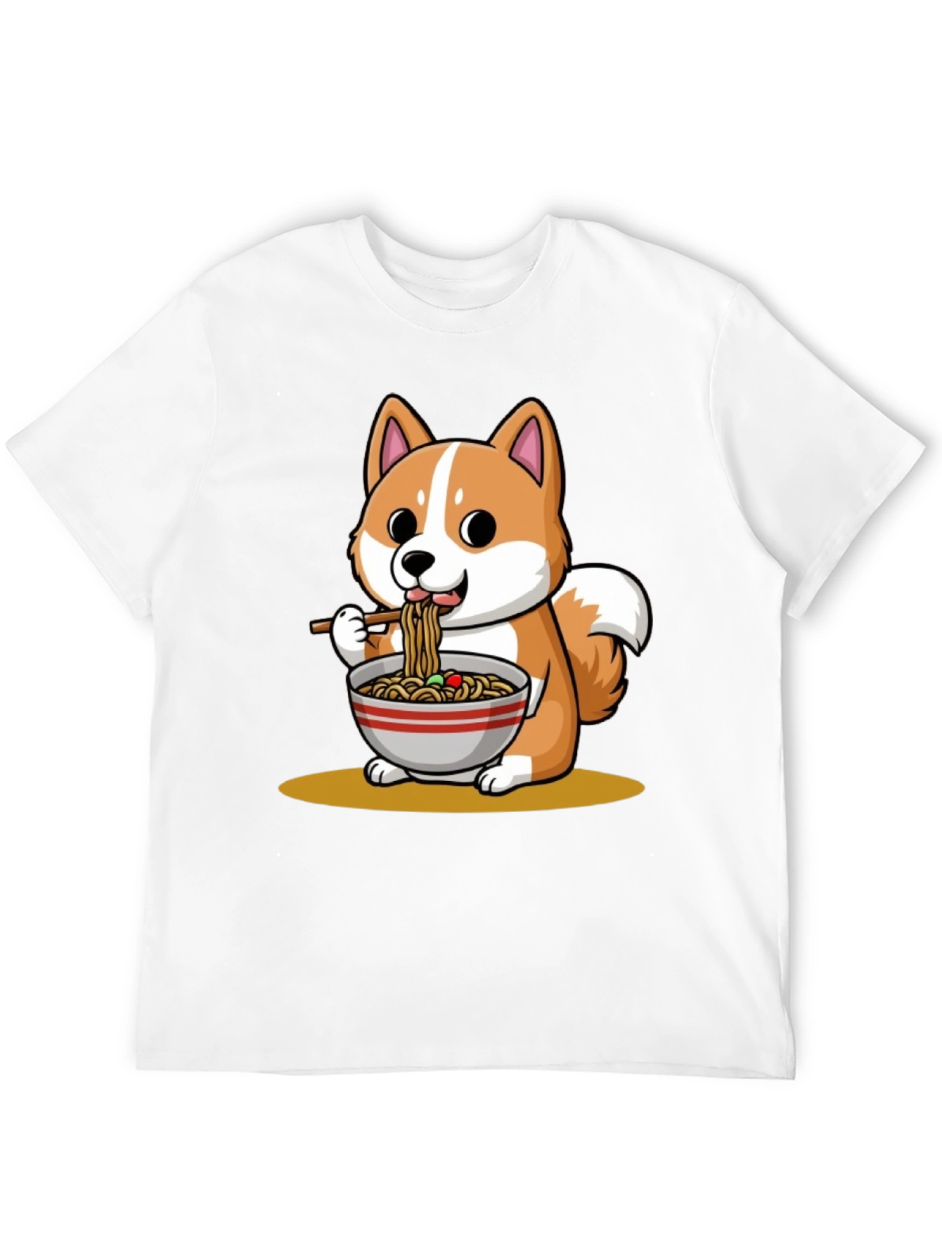 Shiba Inu Ramen T-Shirt - Cute Anime Dog Tee