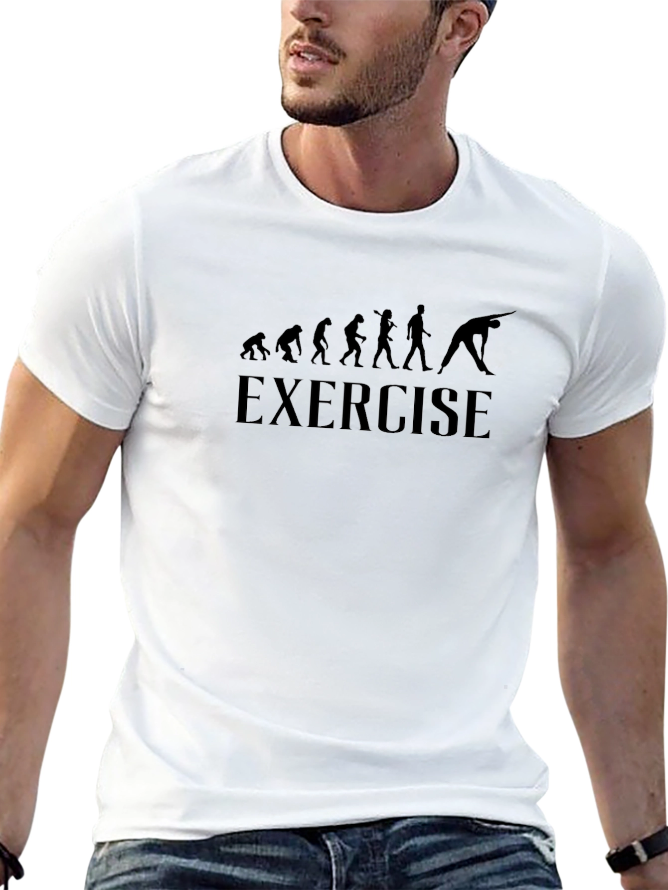 Evolution Exercise T-Shirt - Black