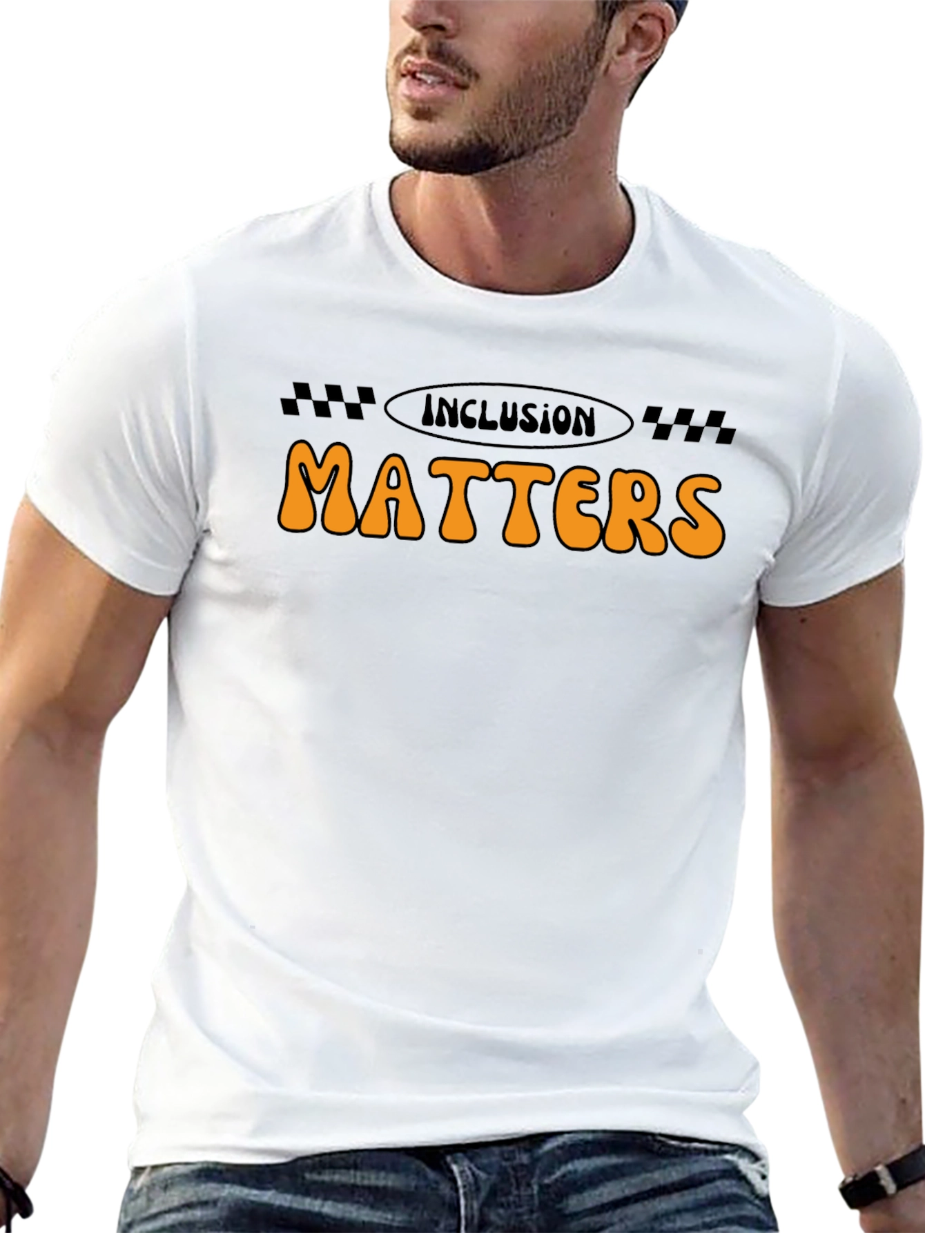 Inclusion Matters Graphic T-Shirt - Trendy Casual Tee