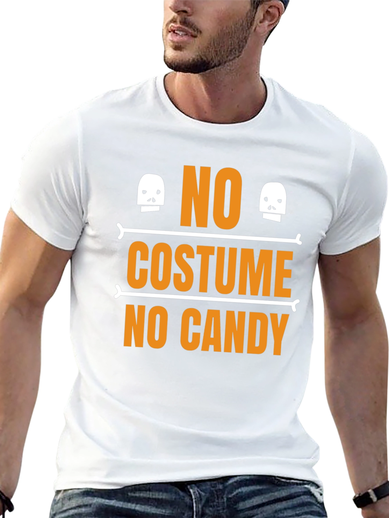 No Costume No Candy Halloween T-Shirt
