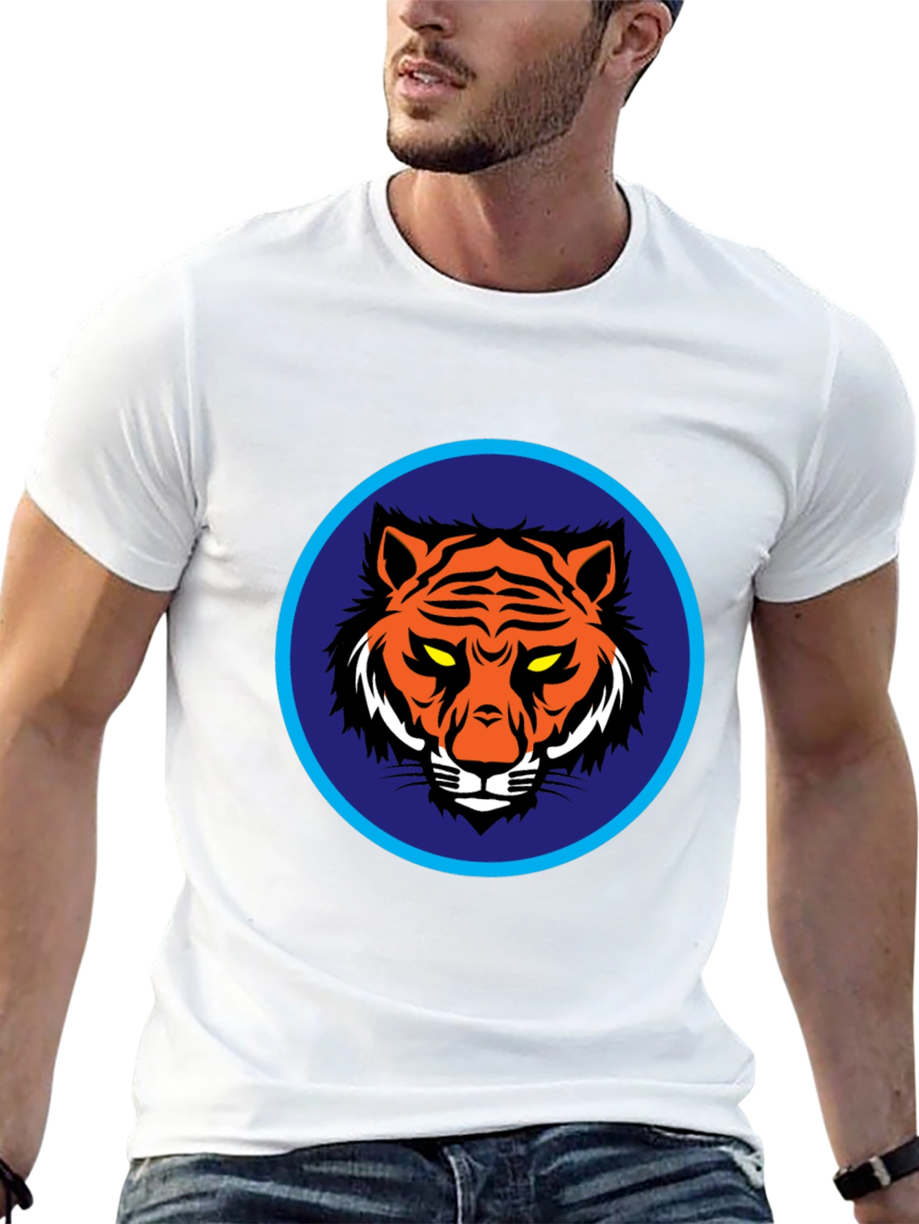 Black Tiger Graphic Tee - Fierce Style