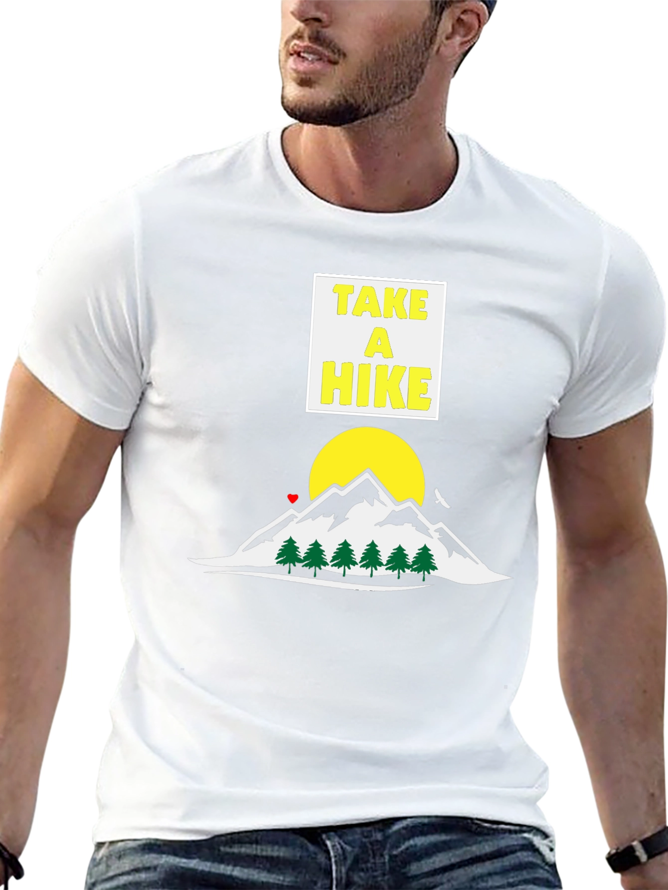 Take A Hike T-Shirt: Adventure Mountain Graphic Tee