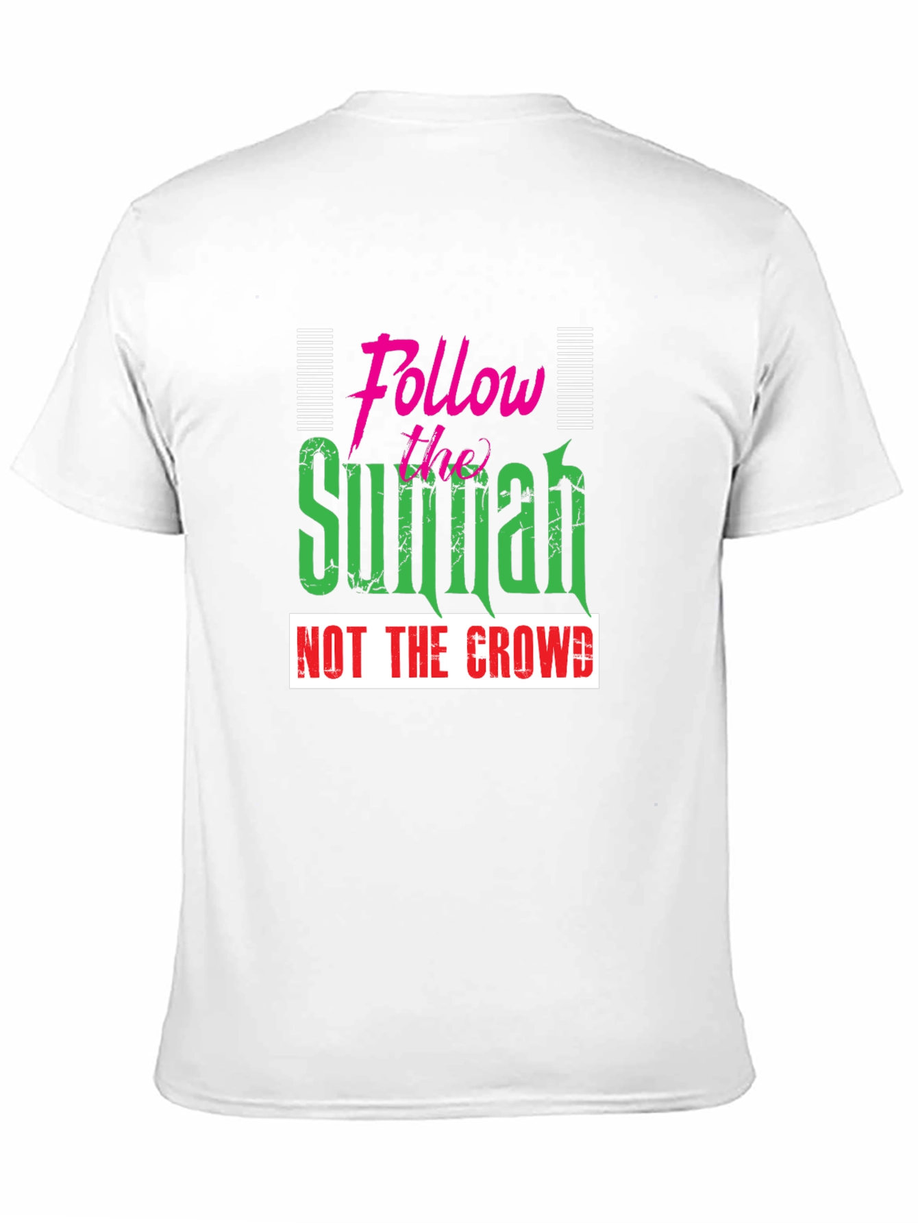 Follow The Sunnah Graphic Tee - Black