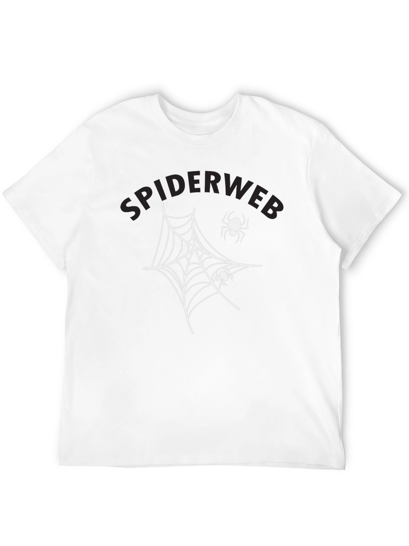 Spiderweb Graphic T-Shirt - Halloween Ready!