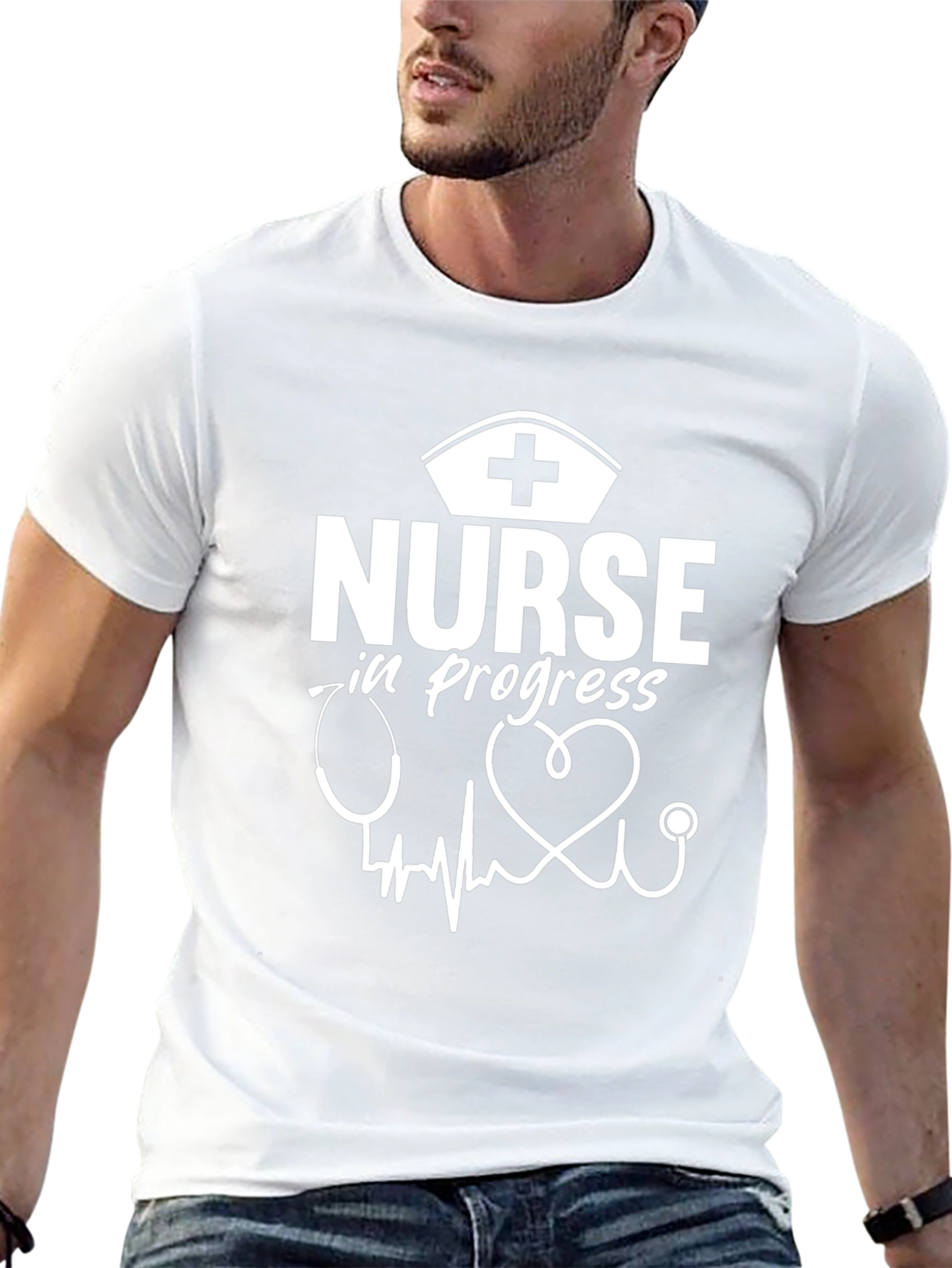 Nurse In Progress Graphic T-Shirt