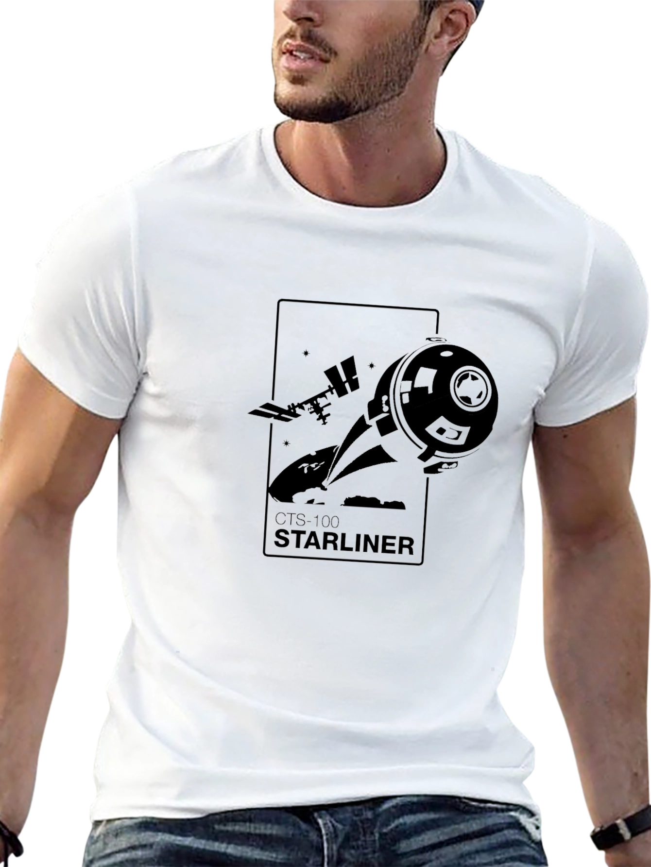 Starliner Graphic T-Shirt - Space Exploration Tee