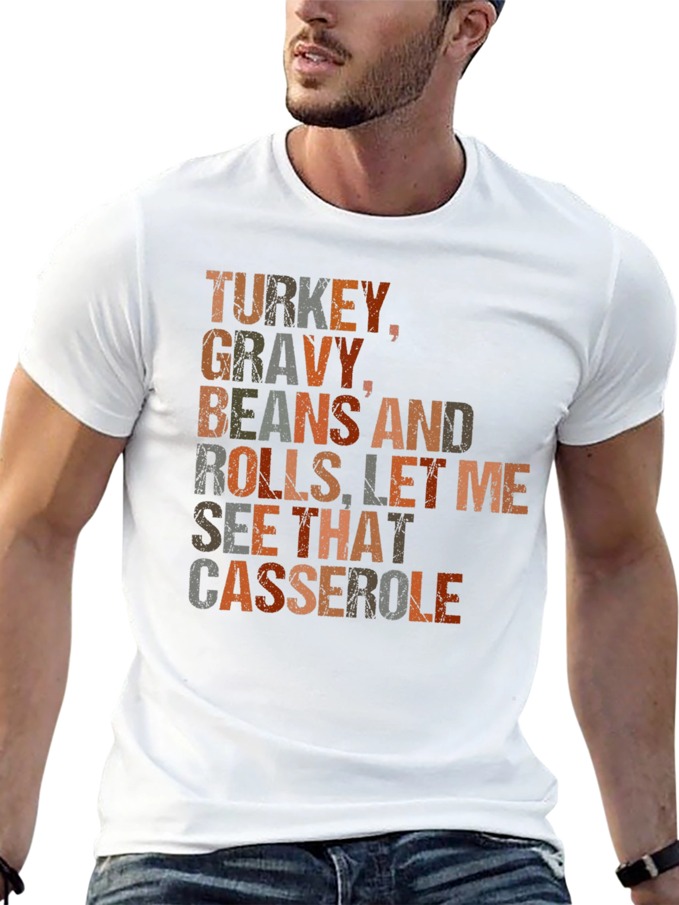 Thanksgiving Dinner T-Shirt - Turkey Gravy and Casserole