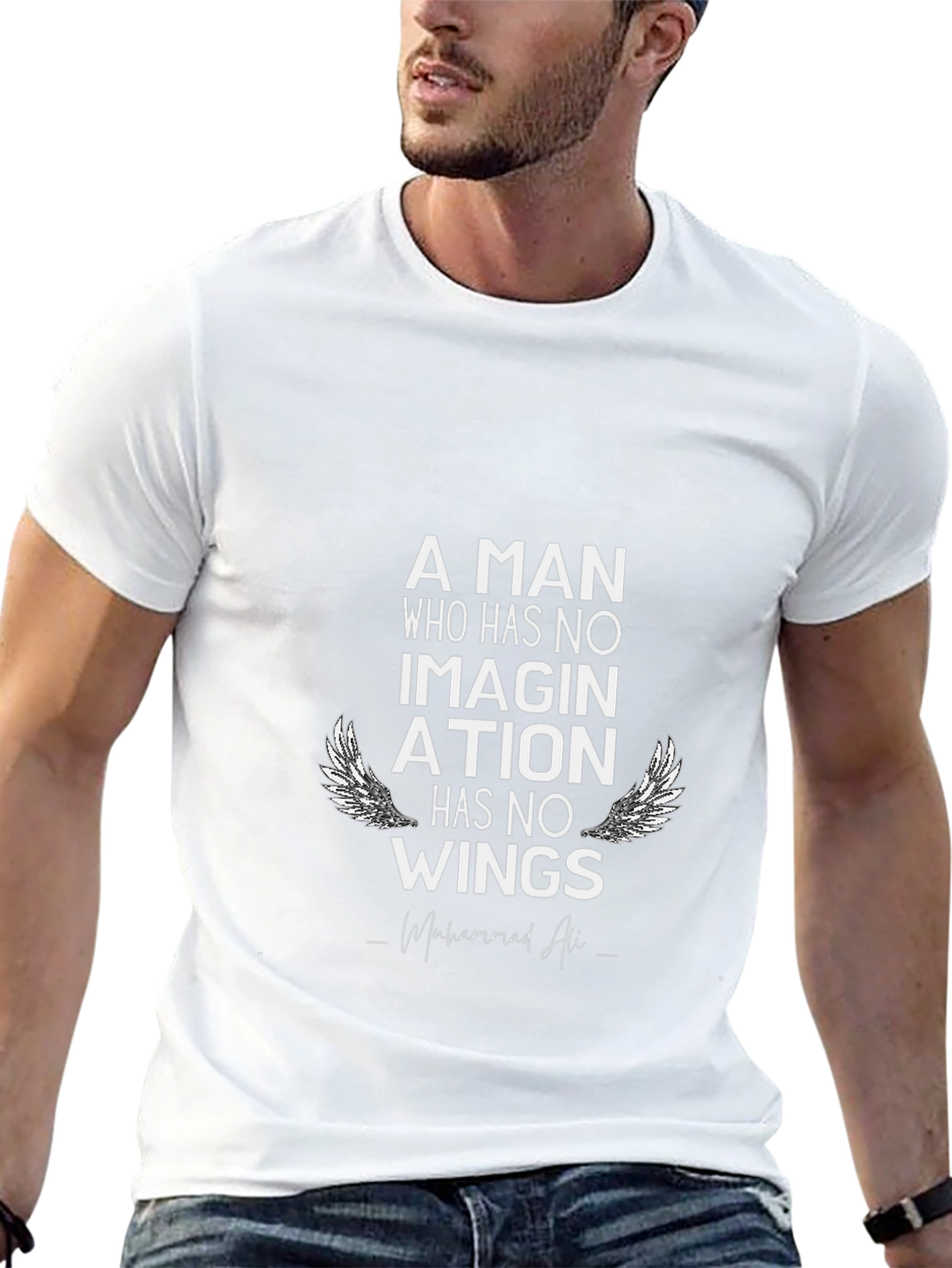 Inspirational Muhammad Ali Graphic T-Shirt