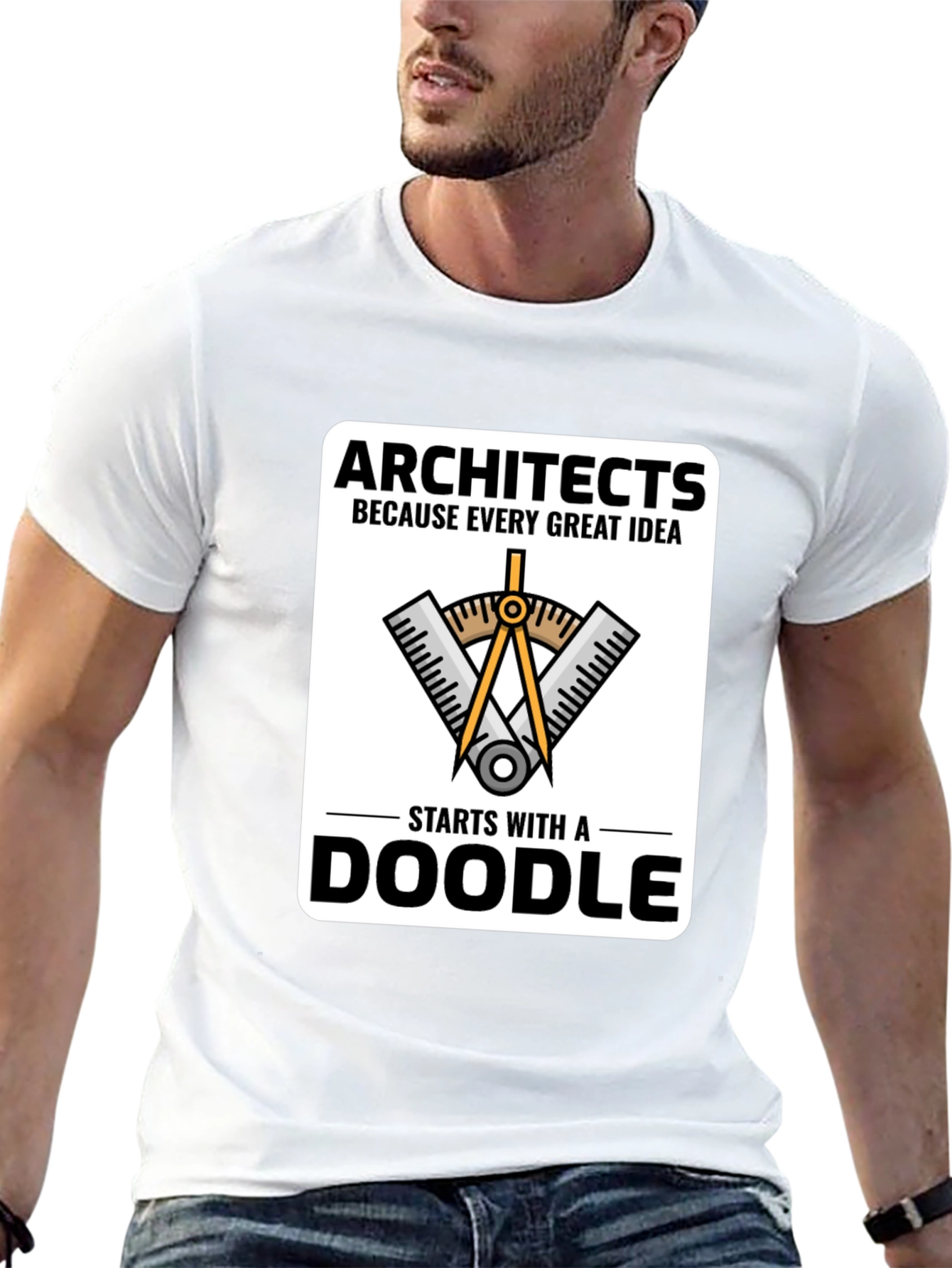 Architects Doodle T-Shirt - Great Idea Tee