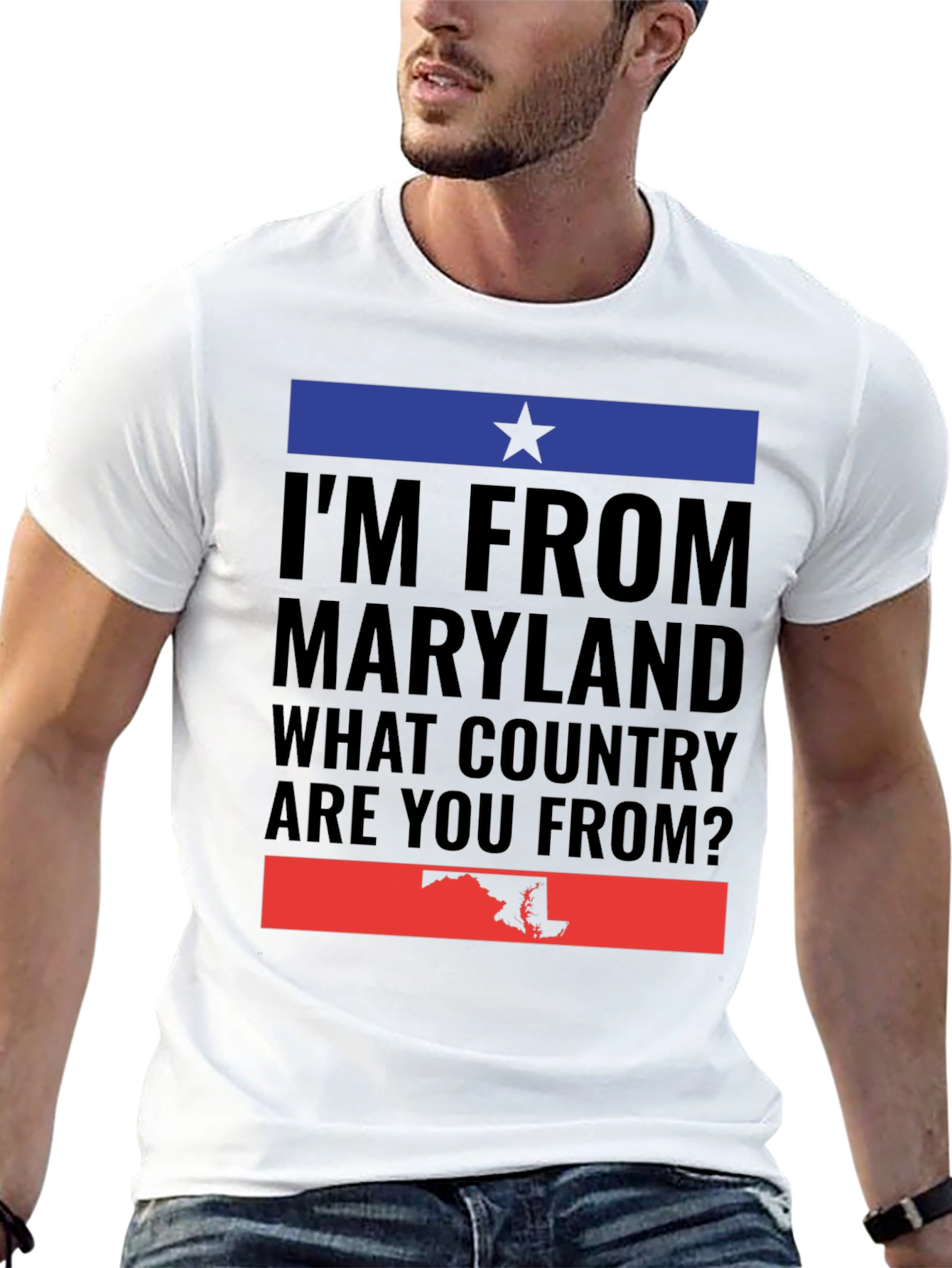 Maryland Pride T-Shirt - What Country Are You From?