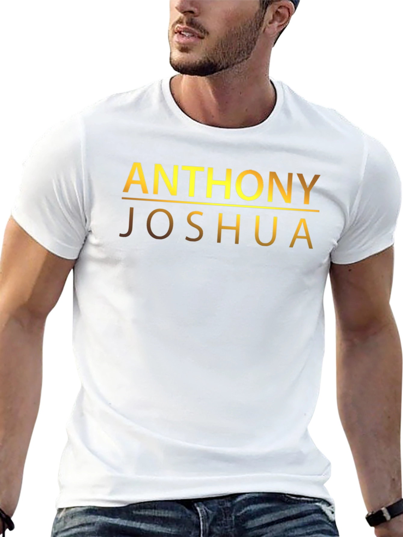 Anthony Joshua Black Cotton T-Shirt
