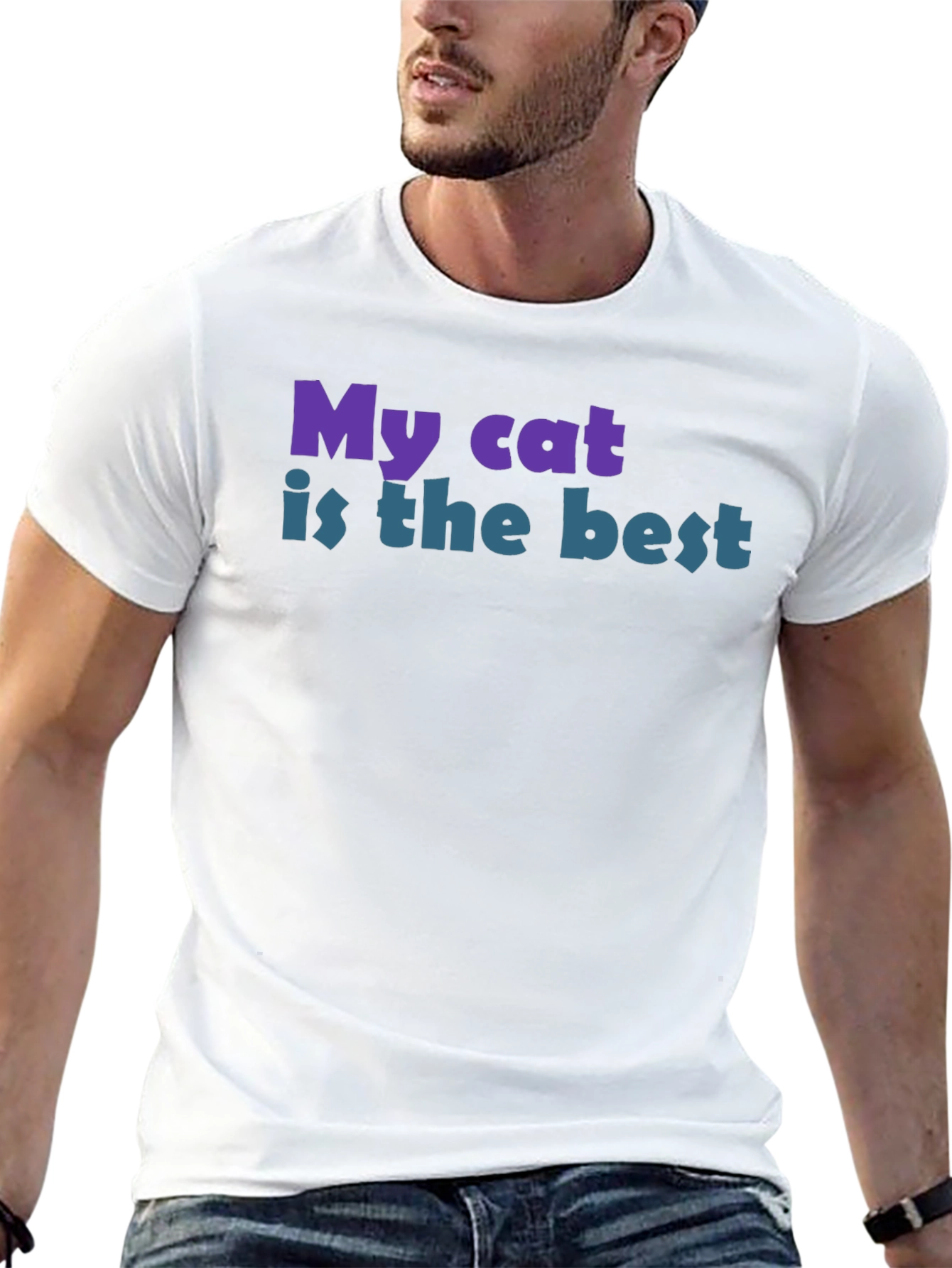 My Cat is the Best Graphic Tee