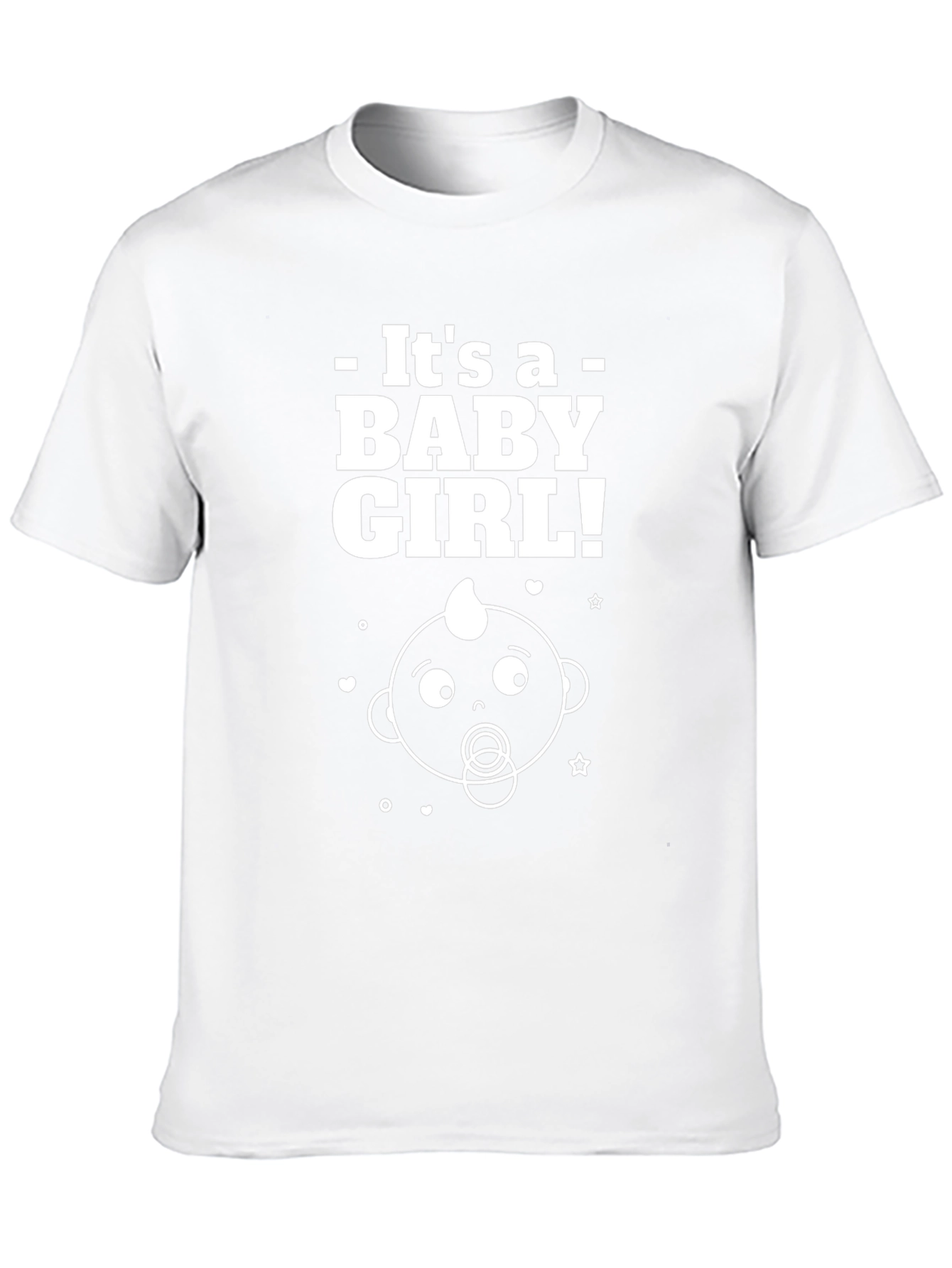 Its A Baby Girl! Novelty Tee
