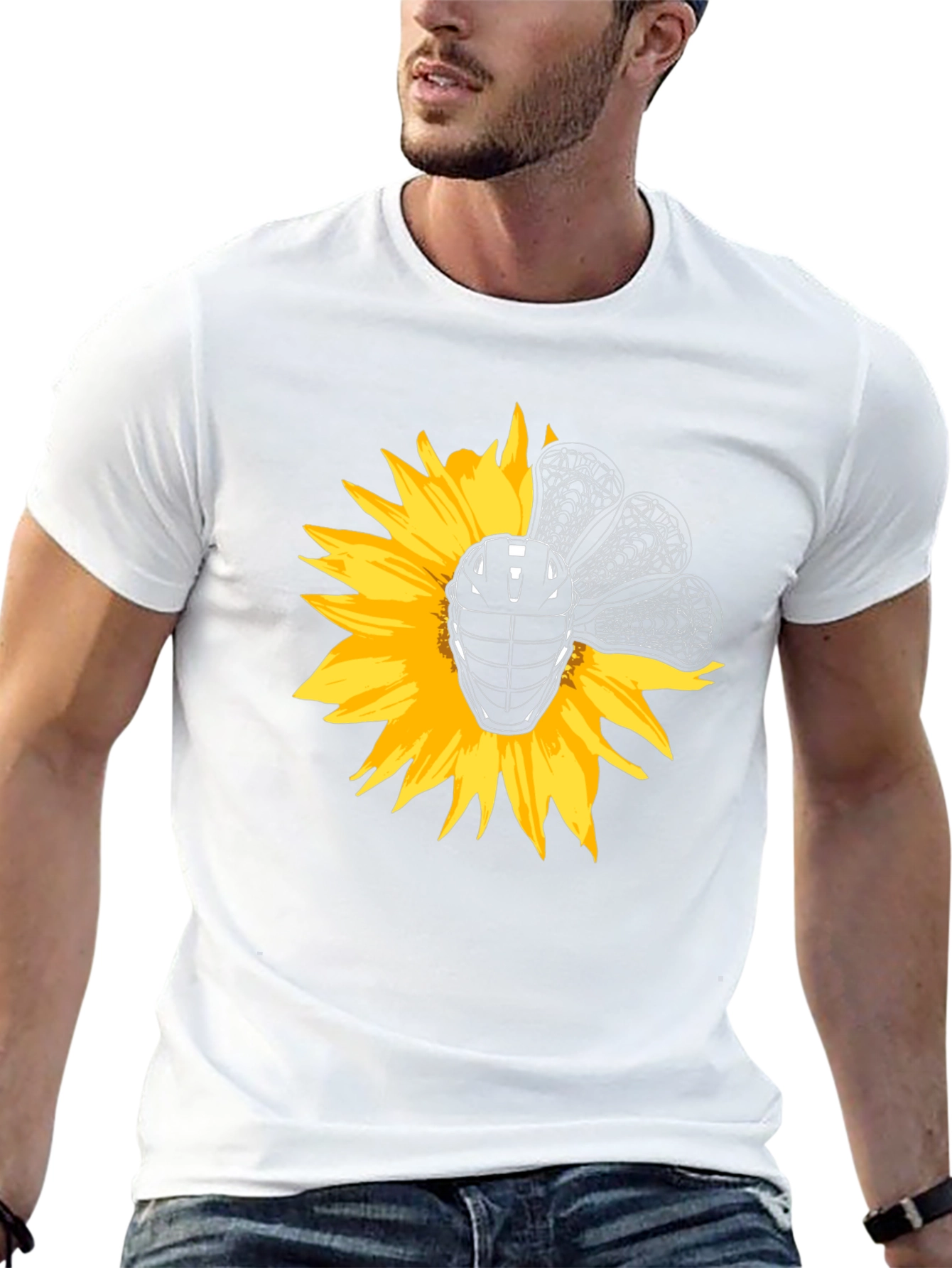 Sunflower Lacrosse T-Shirt