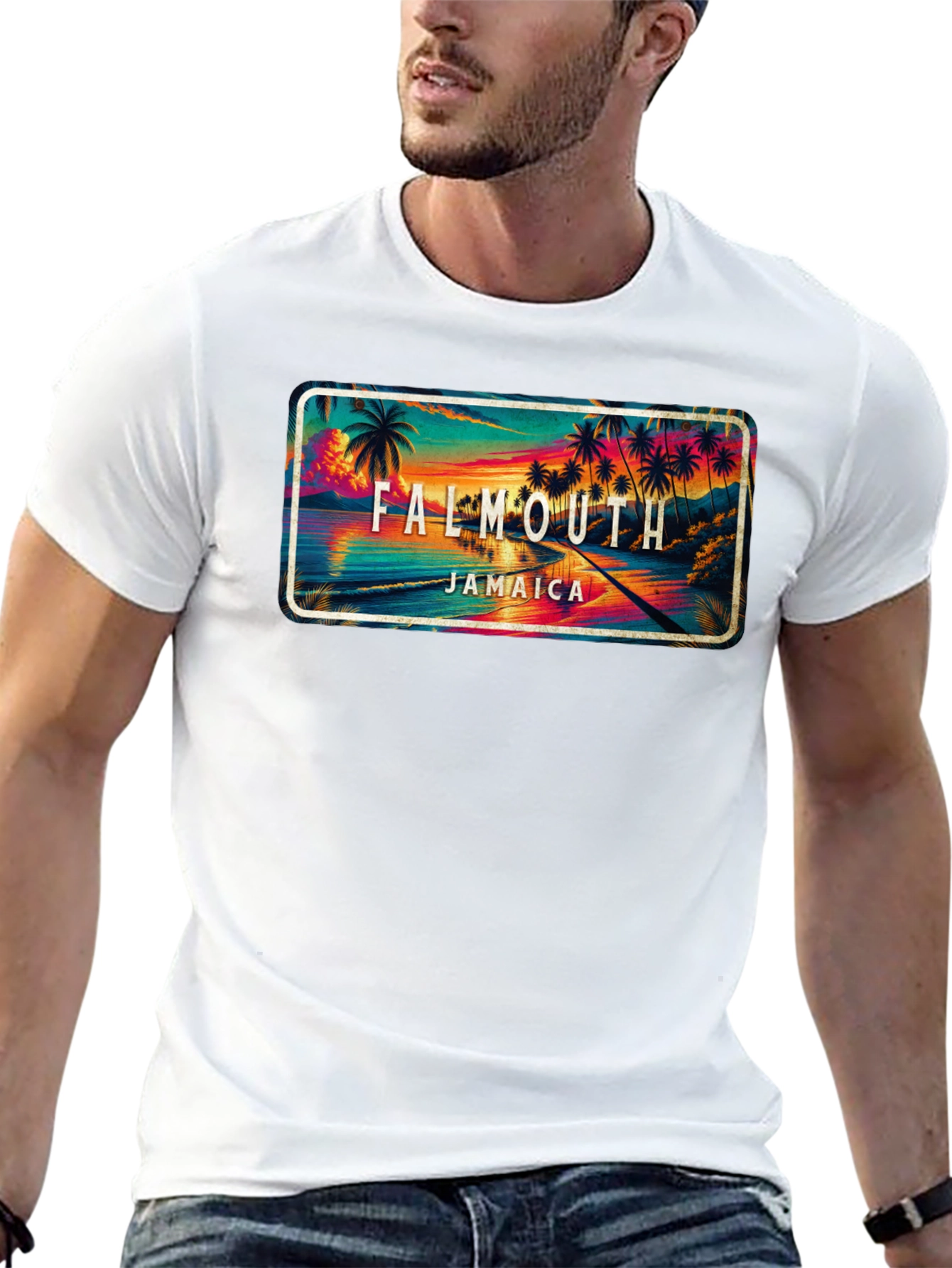 Falmouth Jamaica Graphic T-Shirt