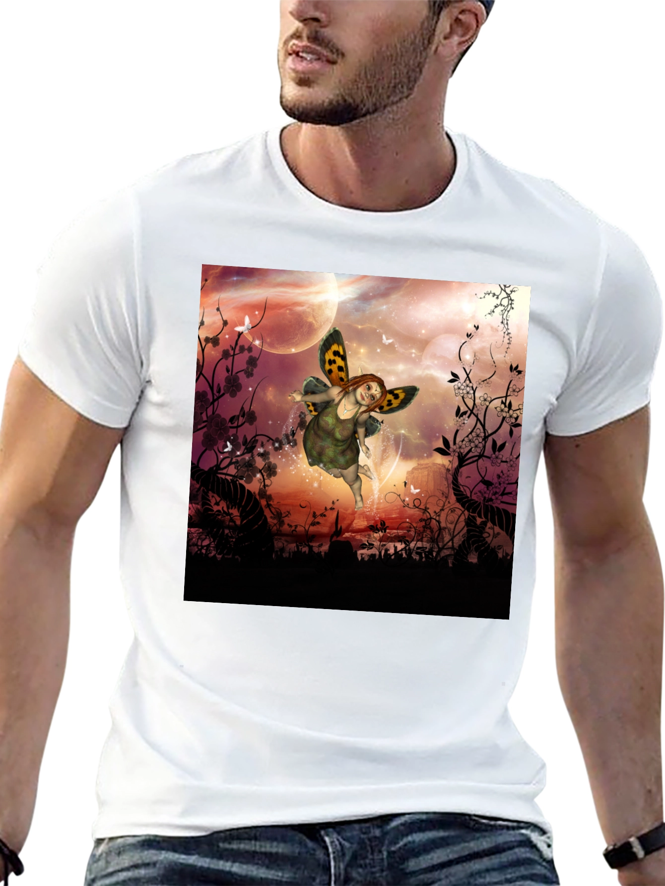 Fairy Fantasy Graphic Tee - Unique Design