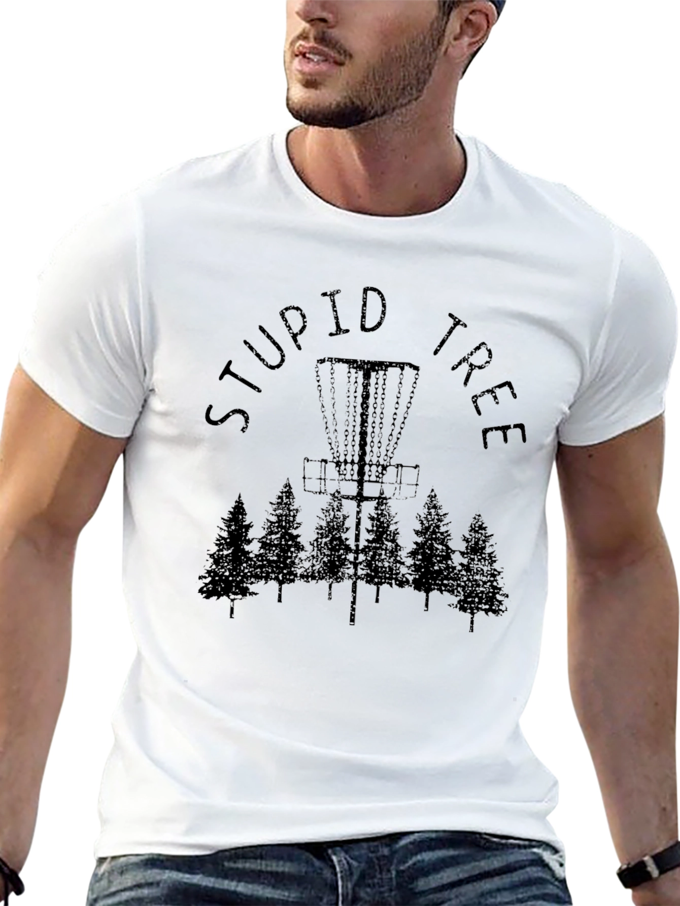Disc Golf Stupid Tree T-Shirt