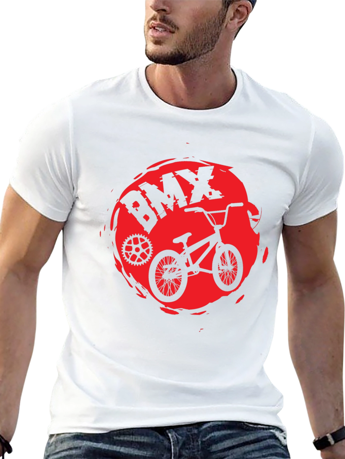 BMX Bike Graphic Tee - Cool Cycle Design