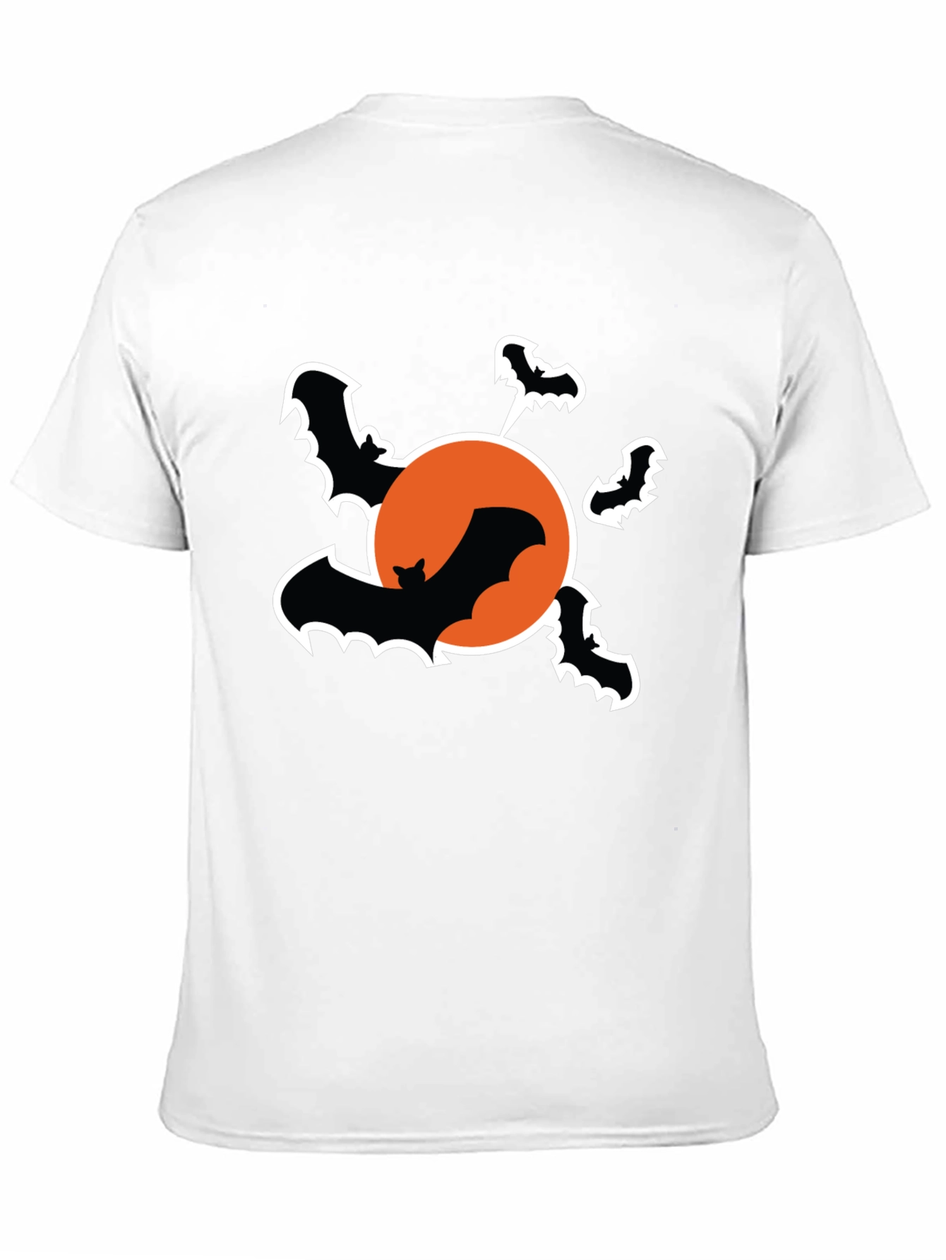 Halloween Bat Graphic T-Shirt