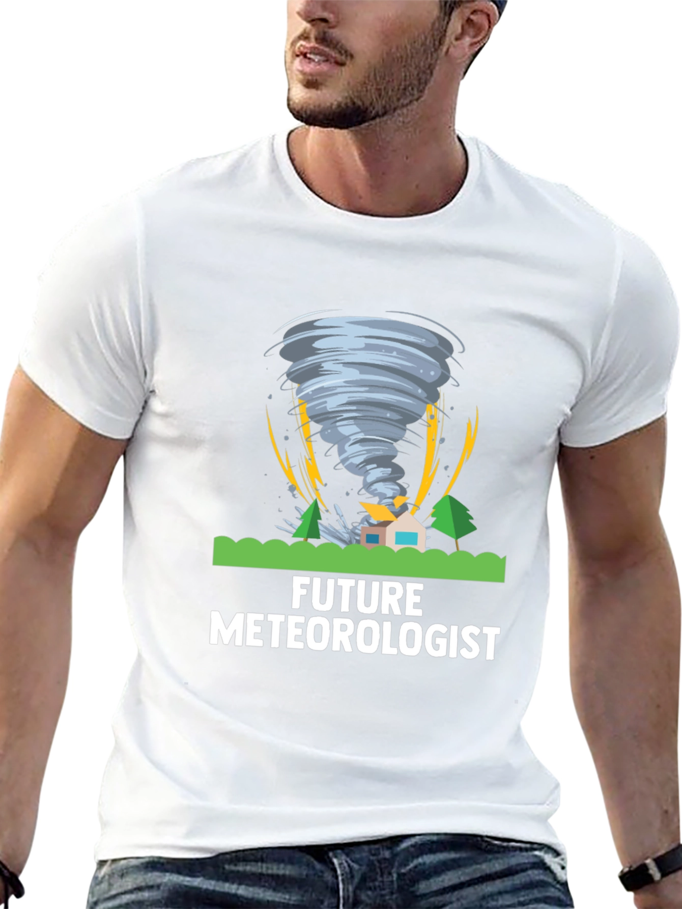 Future Meteorologist Tornado Graphic T-Shirt