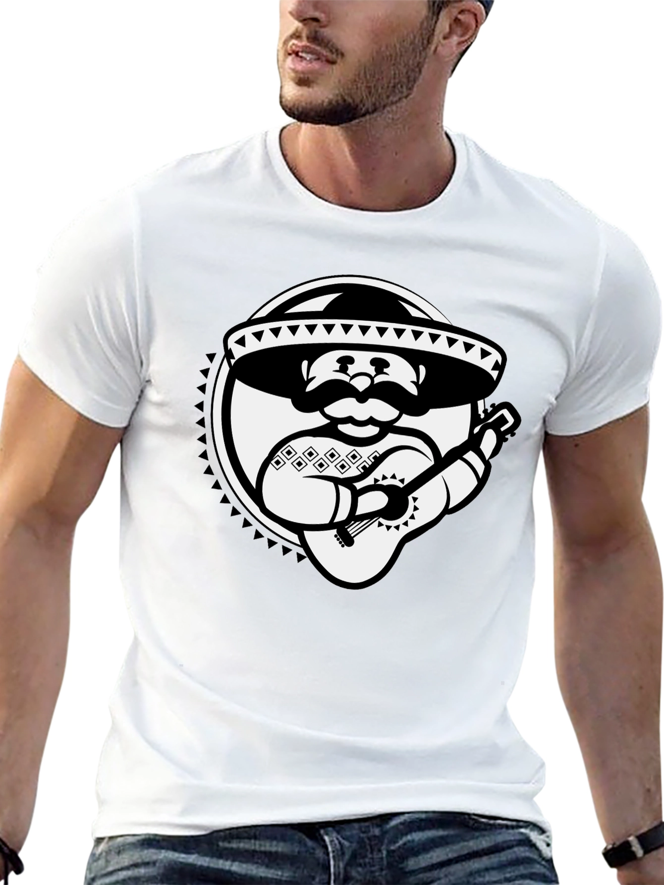 Mariachi Man Graphic Tee
