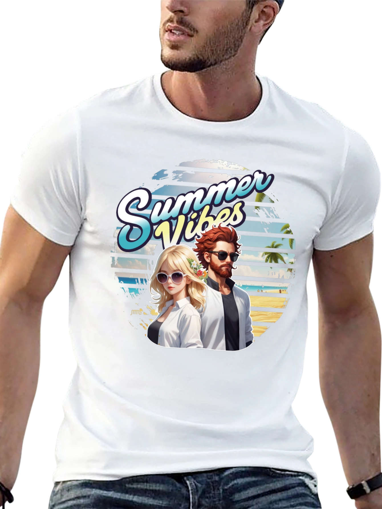 Summer Vibes Graphic T-Shirt