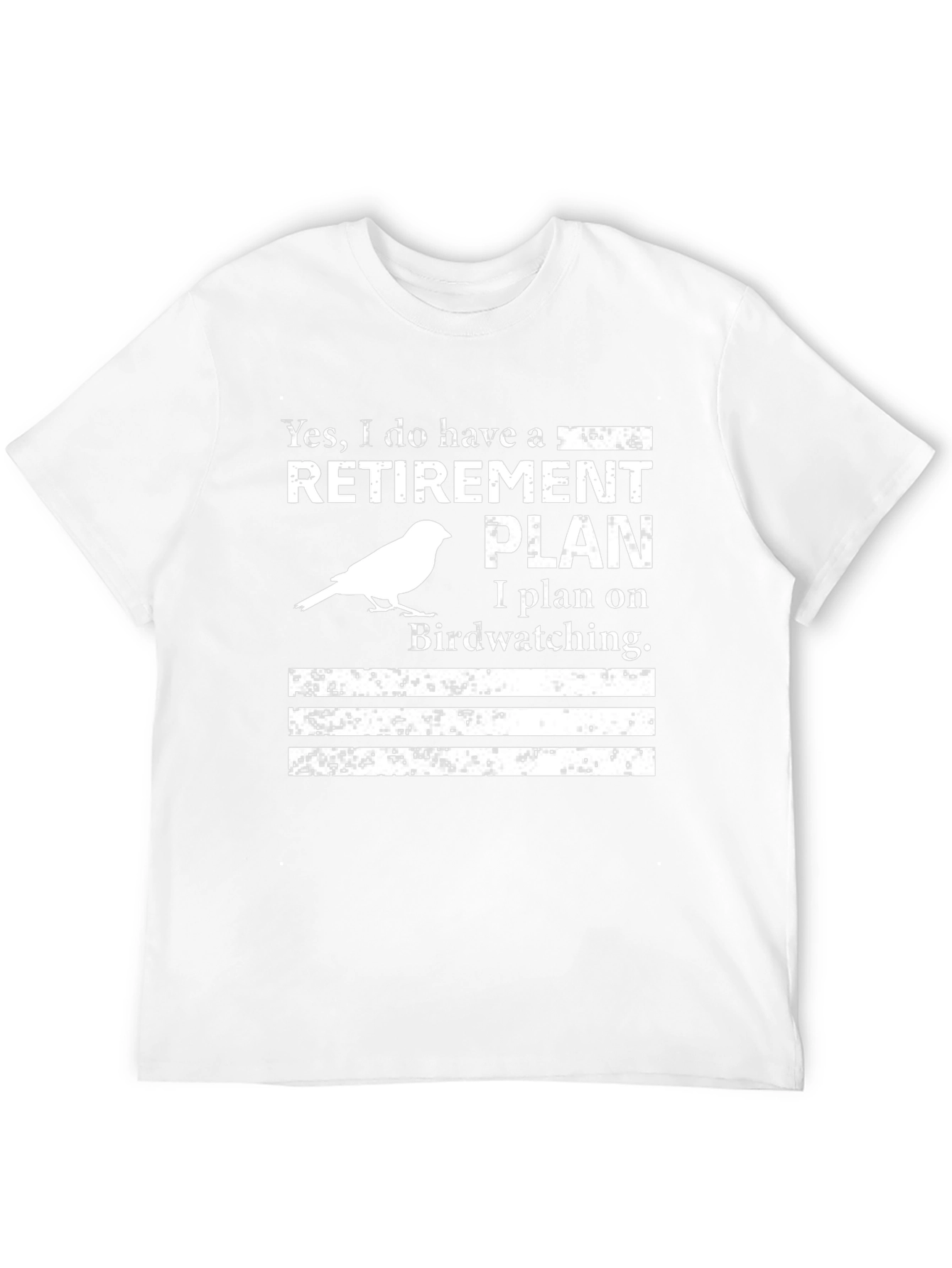 Retirement Bird Watching Plan Graphic T-Shirt
