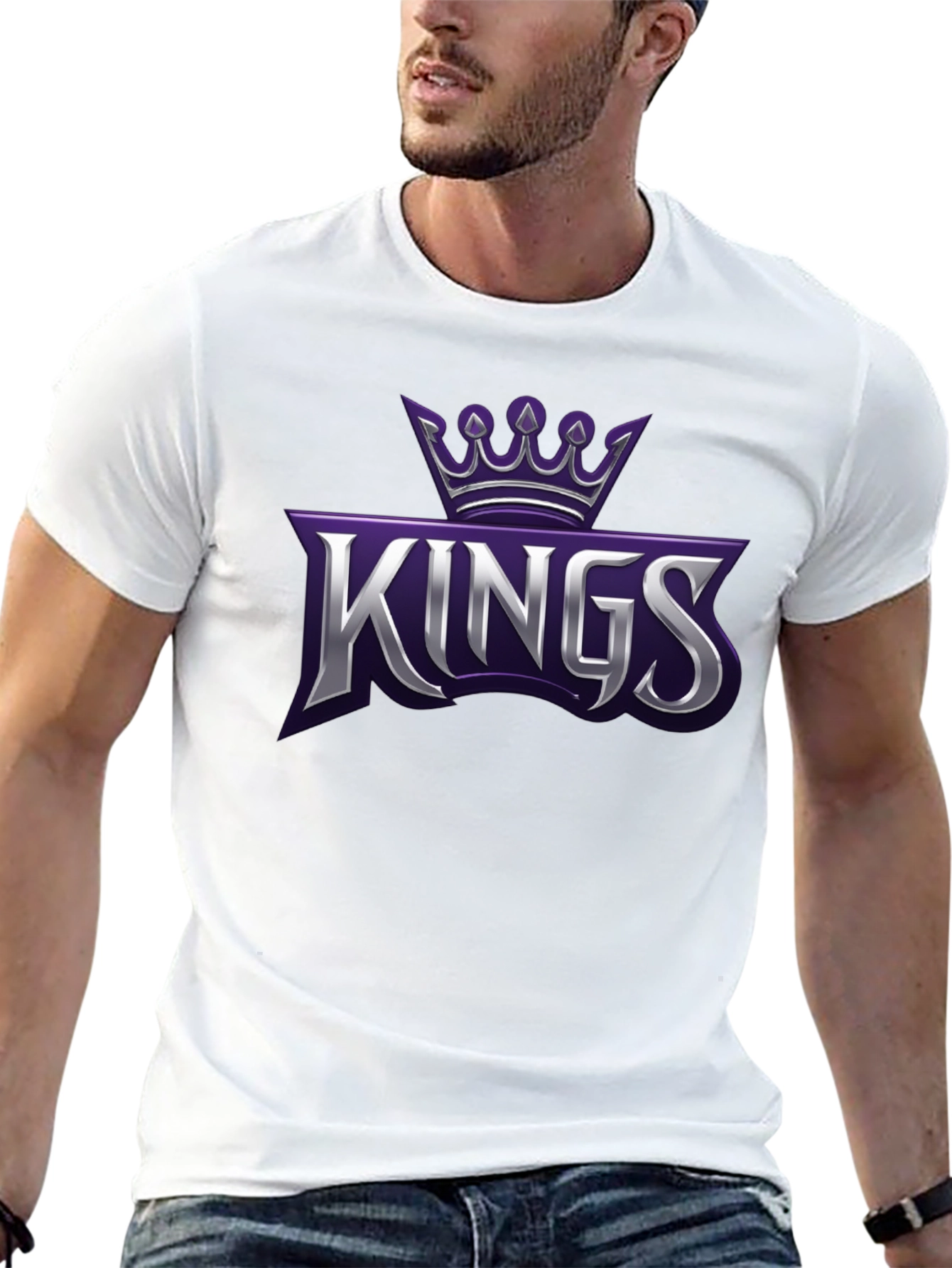 Kings Graphic Black T-Shirt