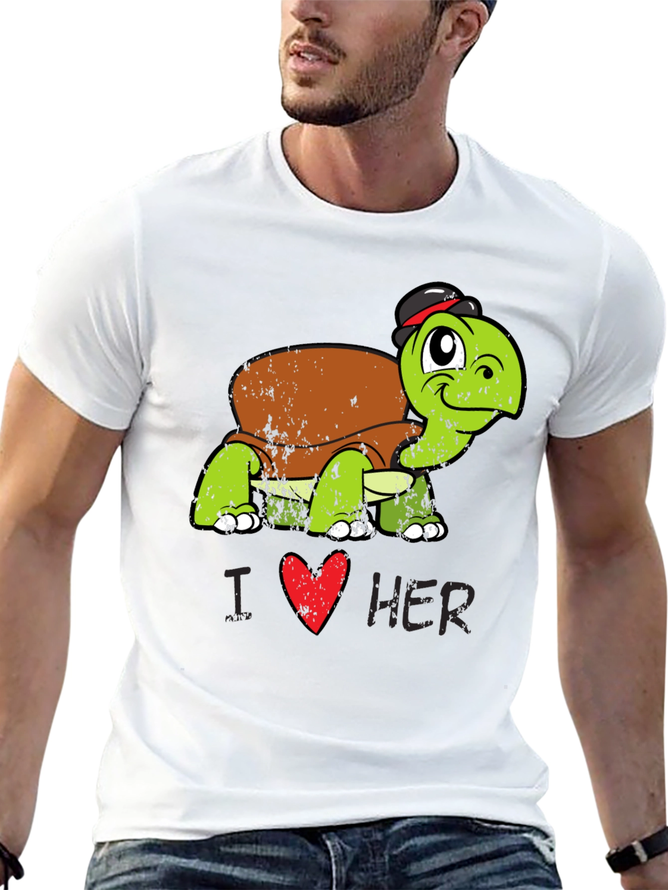 I Heart Her Turtle T-Shirt