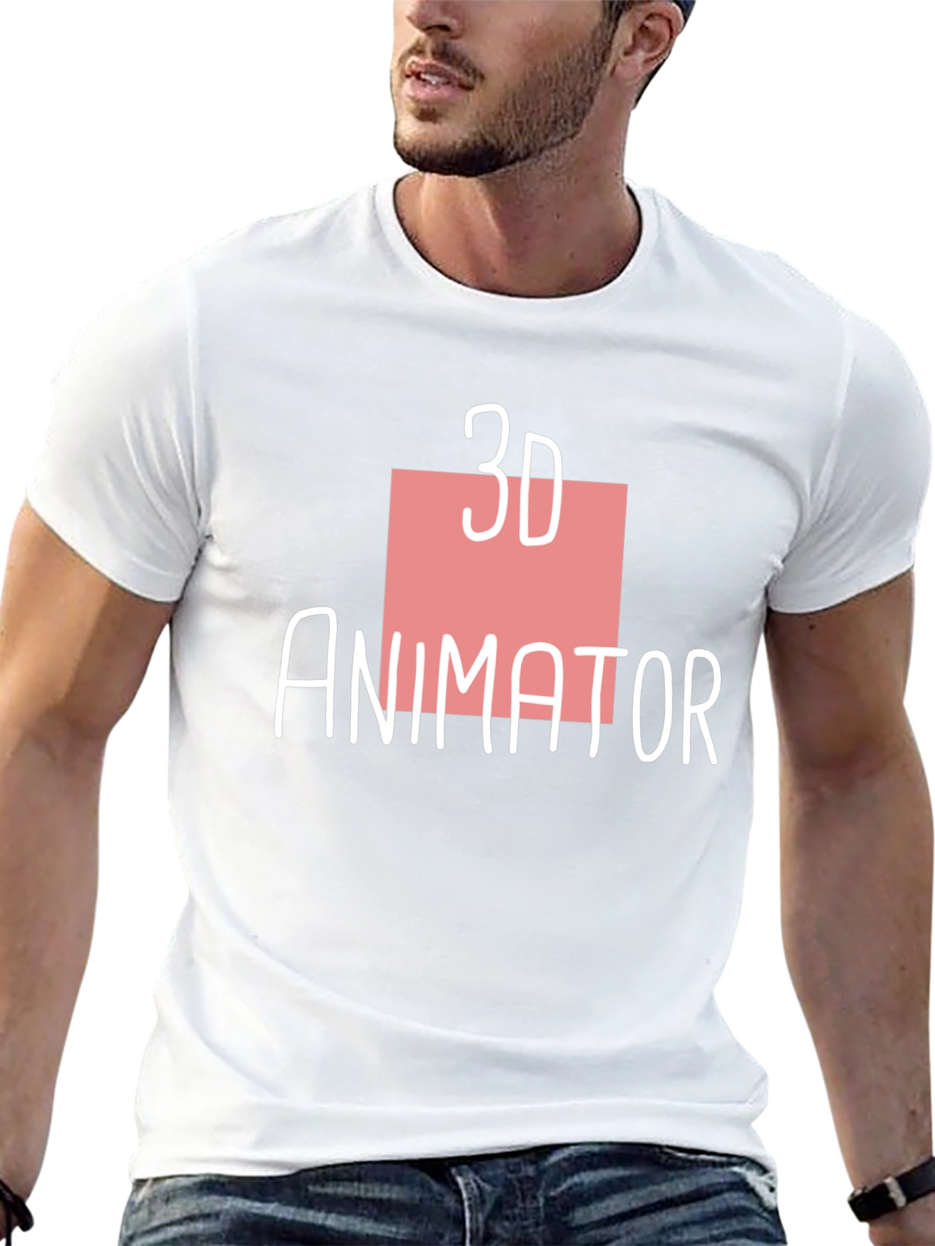 3D Animator Black T-Shirt