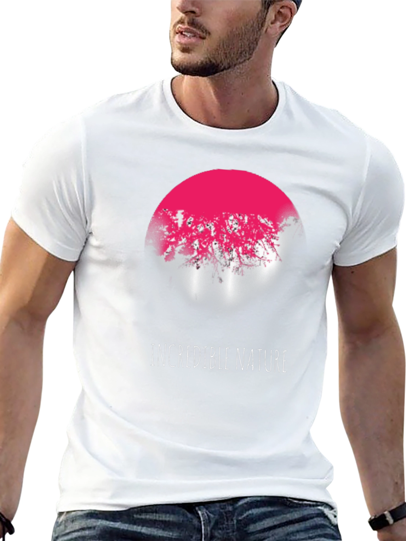 Incredible Nature Graphic Tee - Stylish Casual Wear