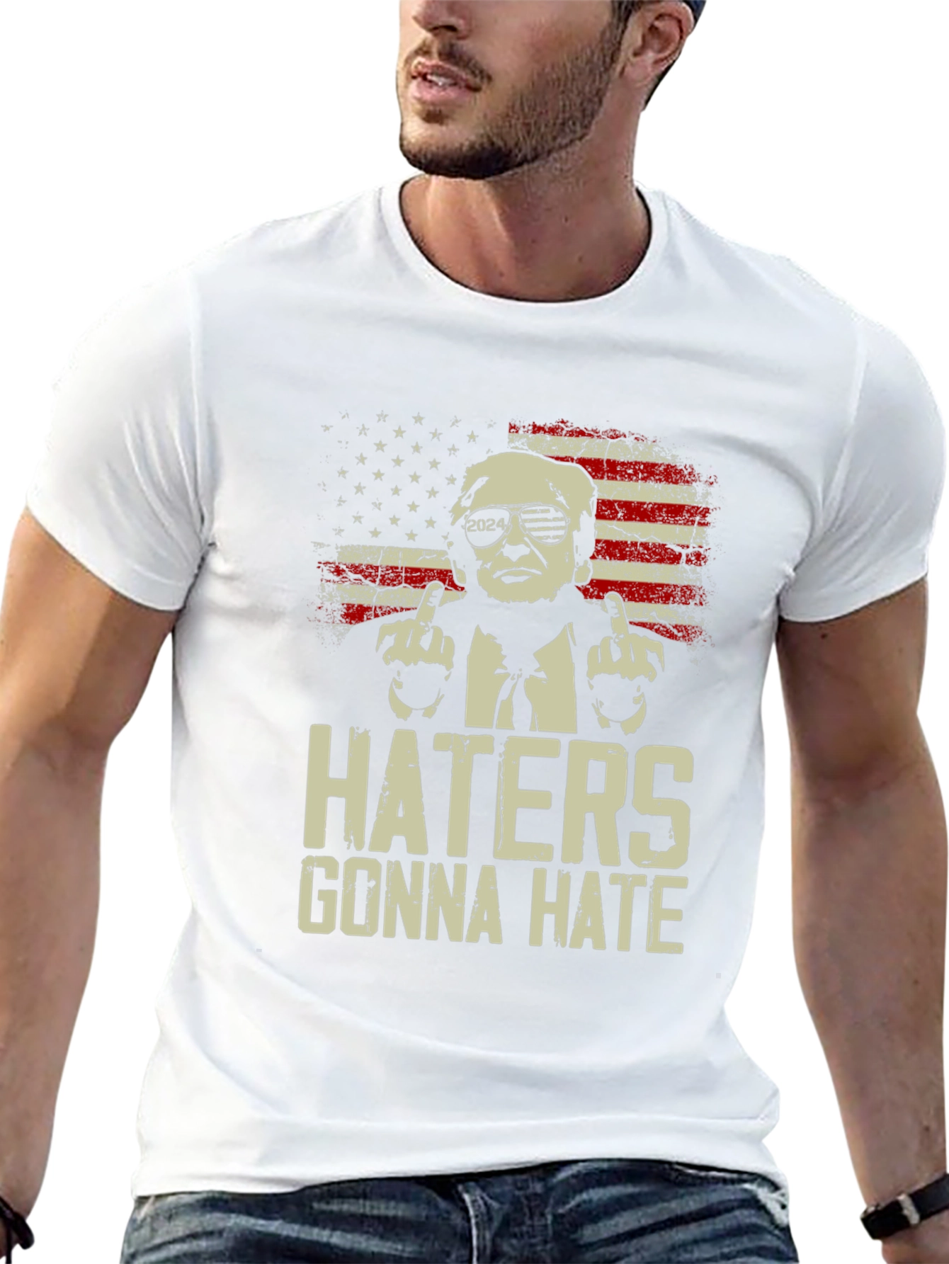 Haters Gonna Hate Trump 2024 T-Shirt