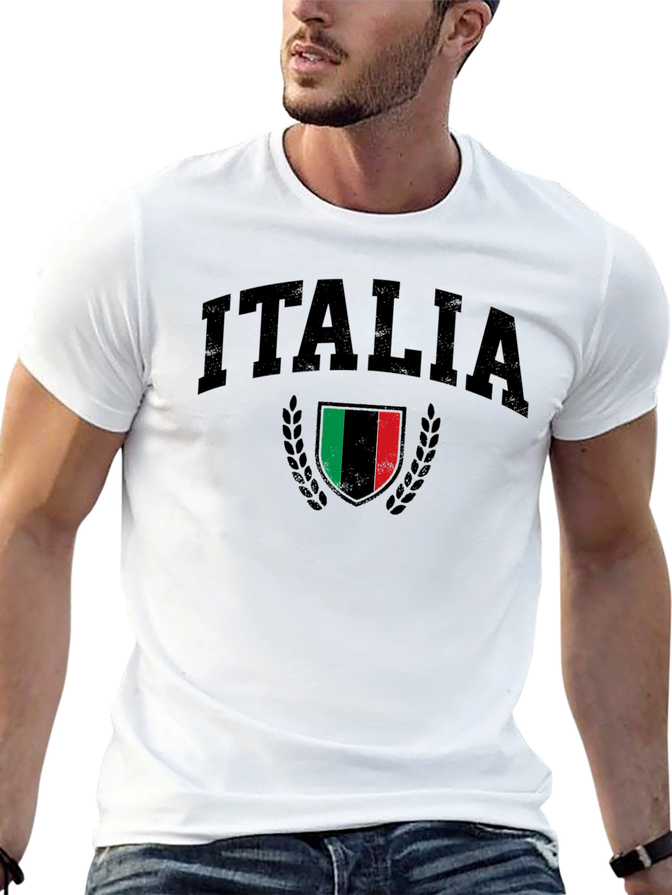 Italia Crest Graphic T-Shirt