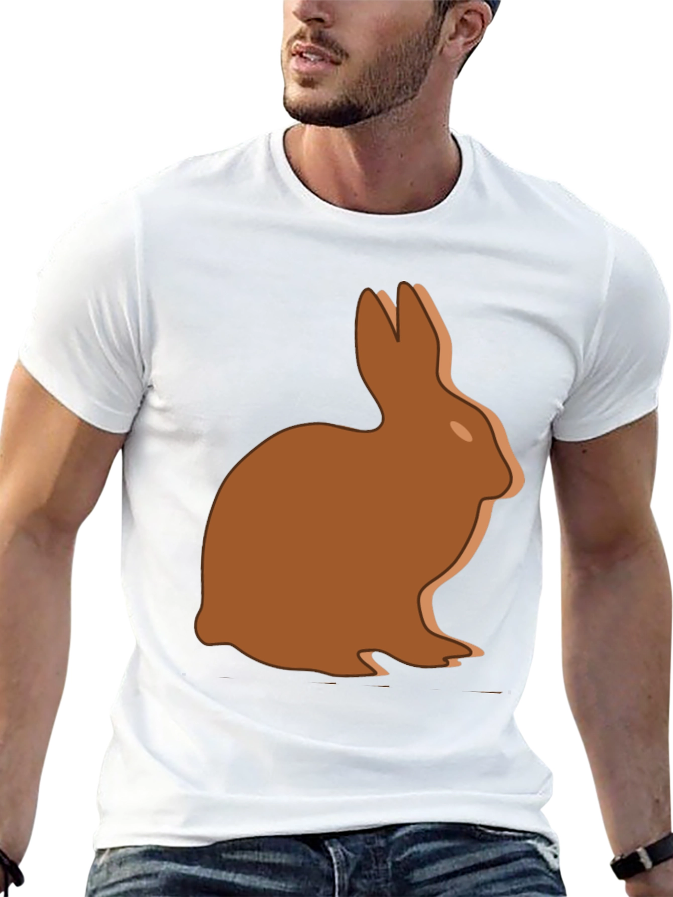 Chocolate Bunny T-Shirt - Easter Apparel