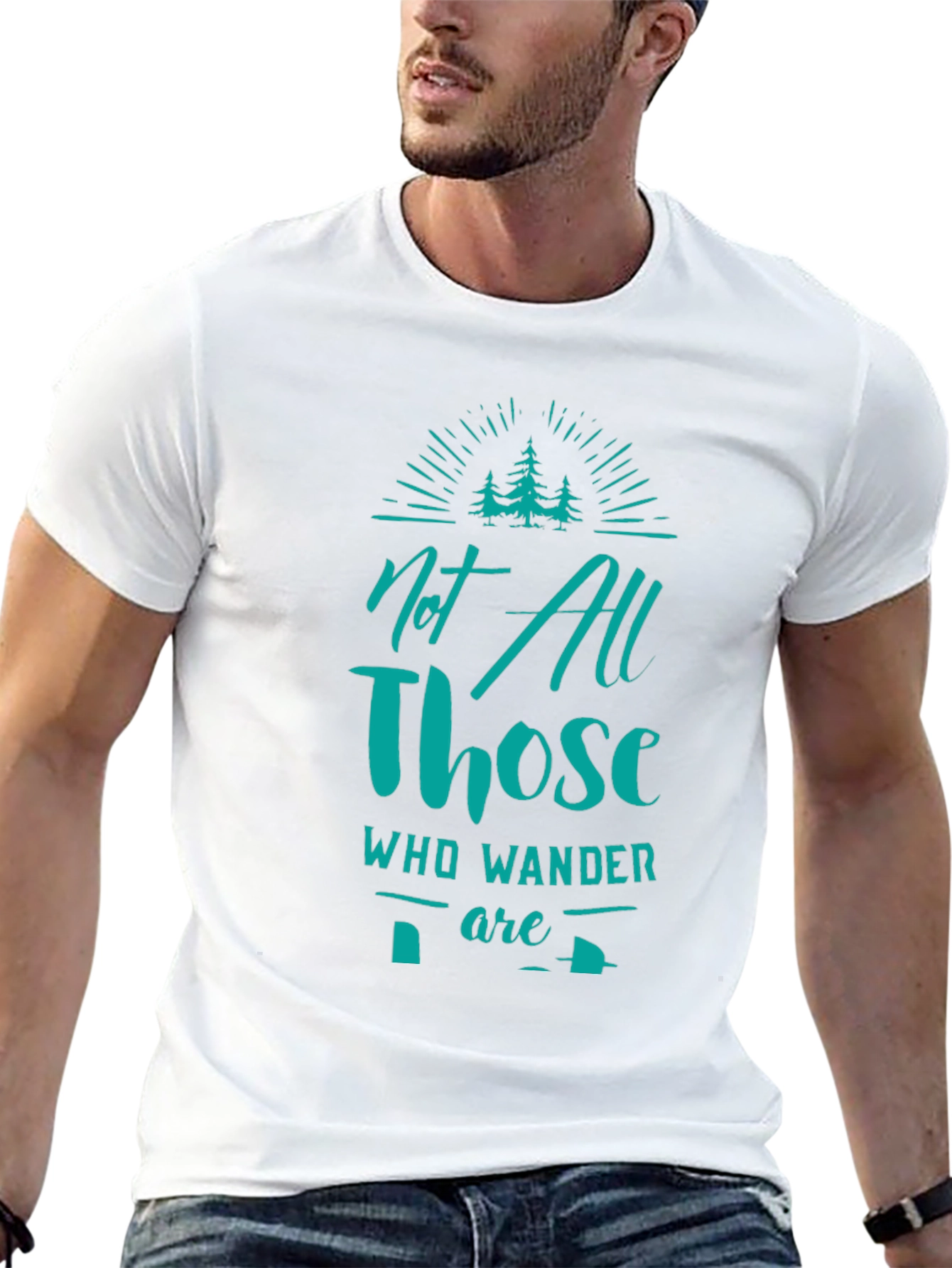 Not All Who Wander Are Lost Graphic Tee