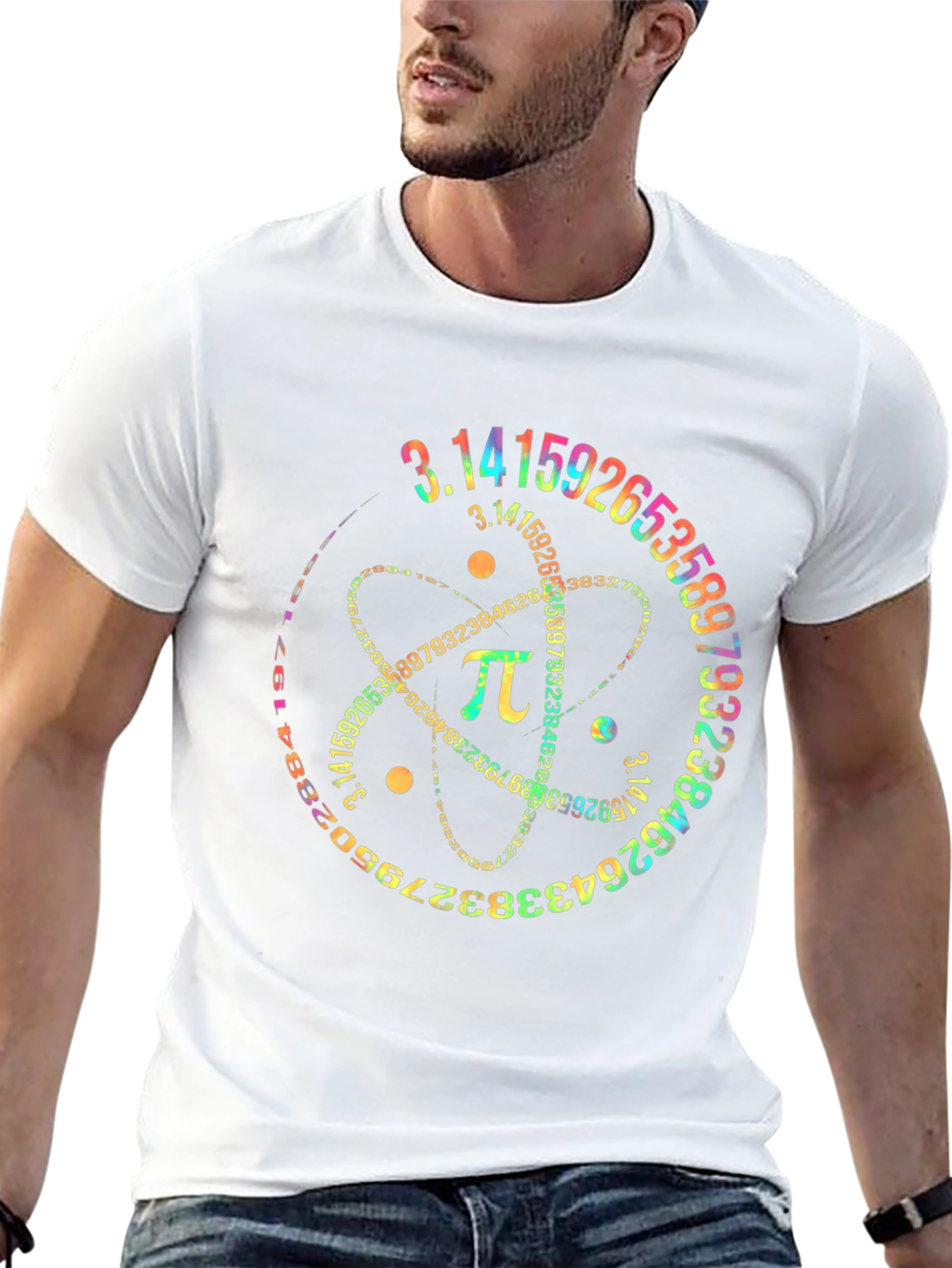 Math Pi Symbol Graphic T-Shirt