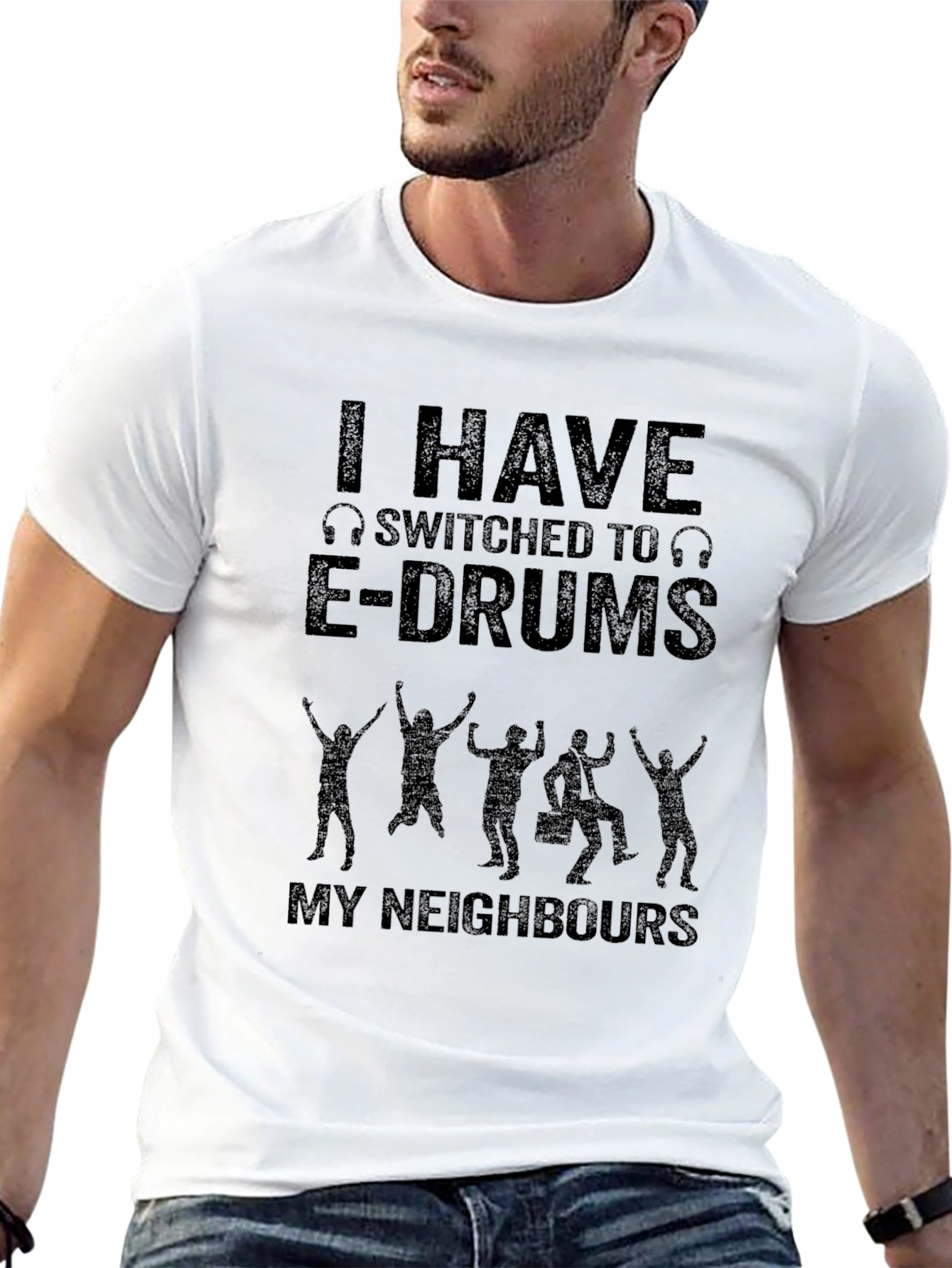 I Have Switched to E-Drums Funny T-Shirt