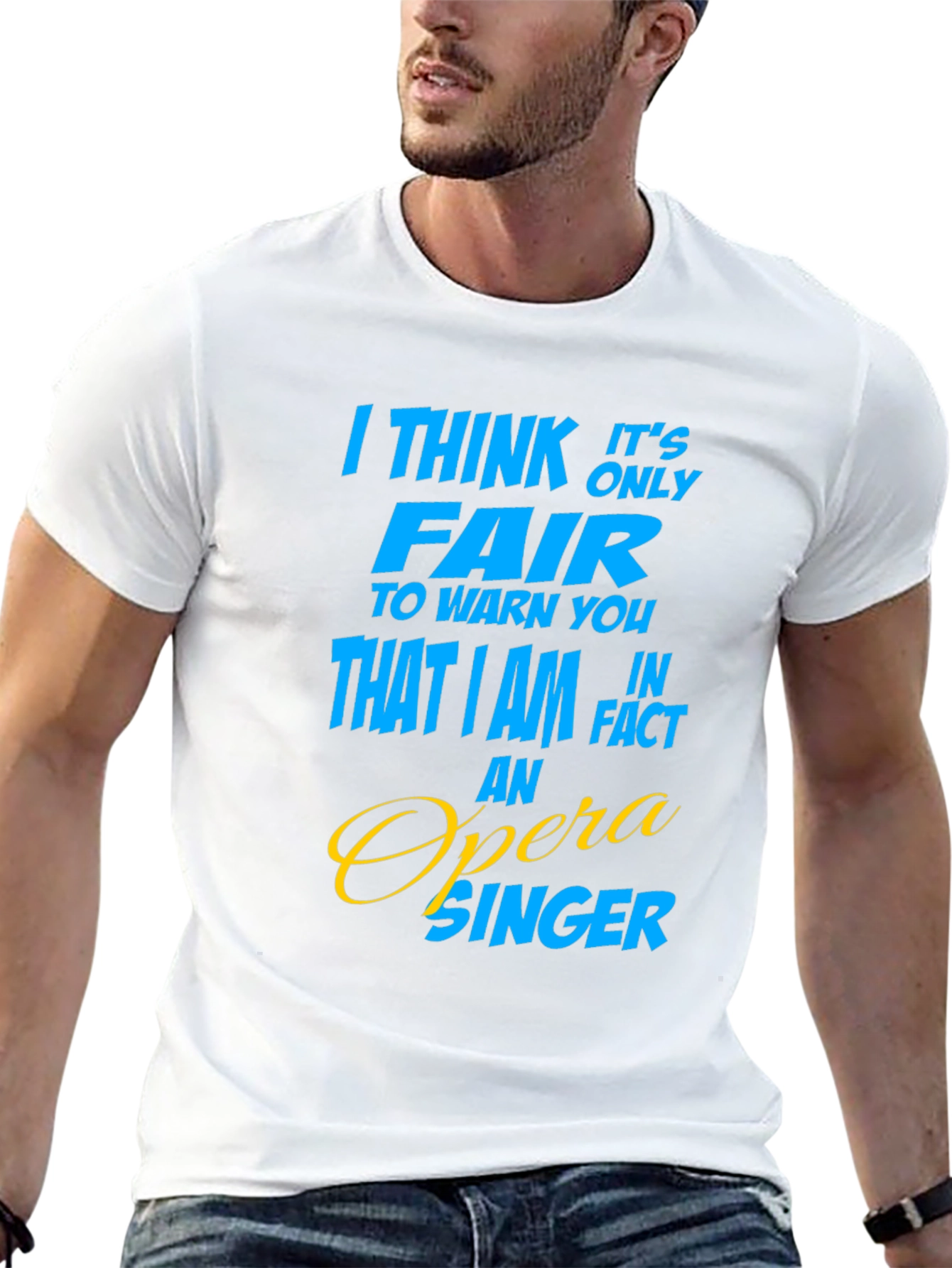 Opera Singer Graphic T-Shirt - Funny Gift Idea