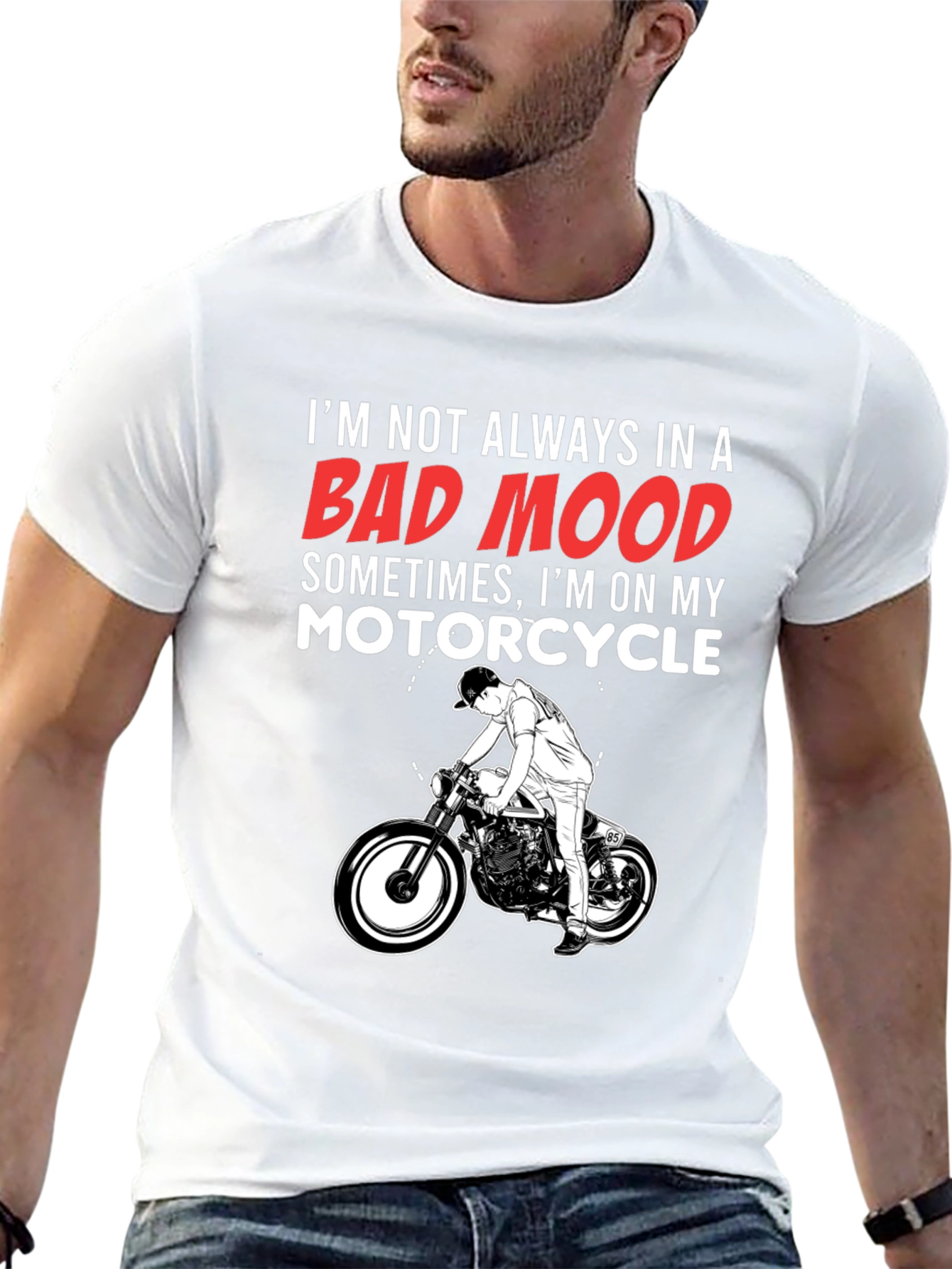 Bad Mood Motorcycle T-Shirt