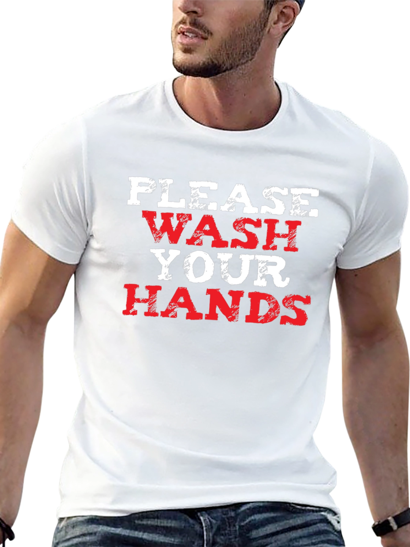 Please Wash Your Hands Graphic Tee