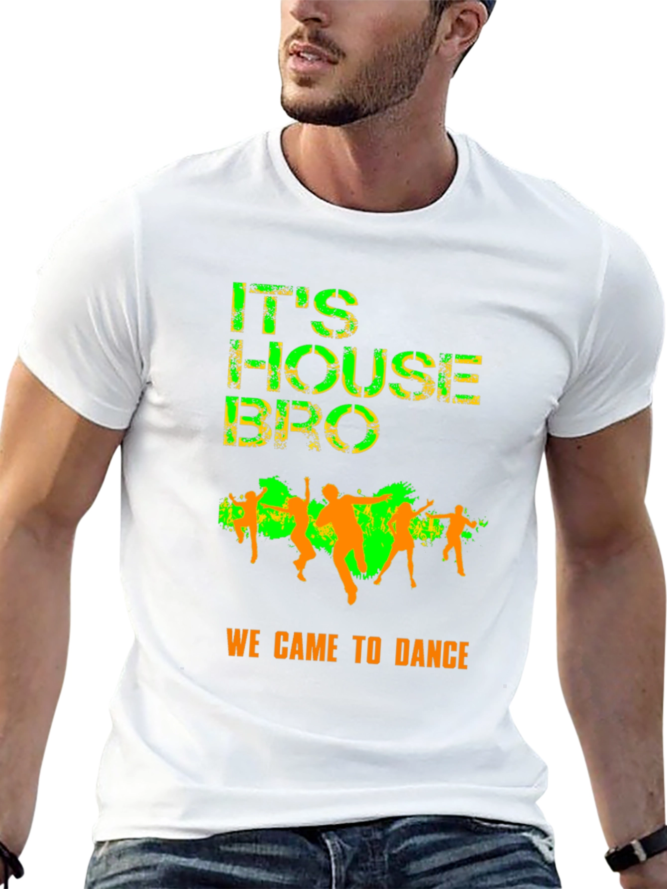 Its House Bro T-Shirt - Dance Party Apparel