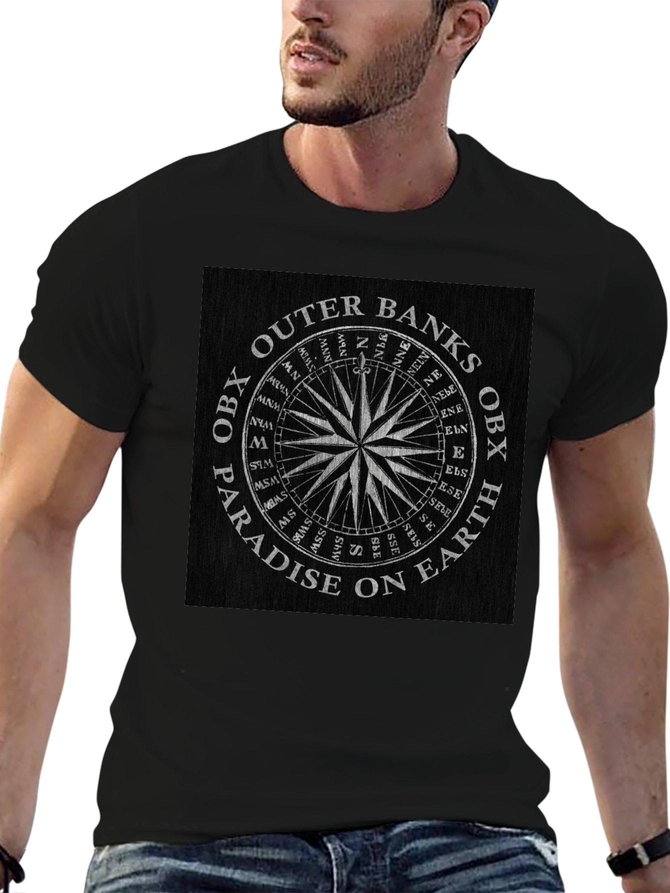 Outer Banks Compass Graphic Tee